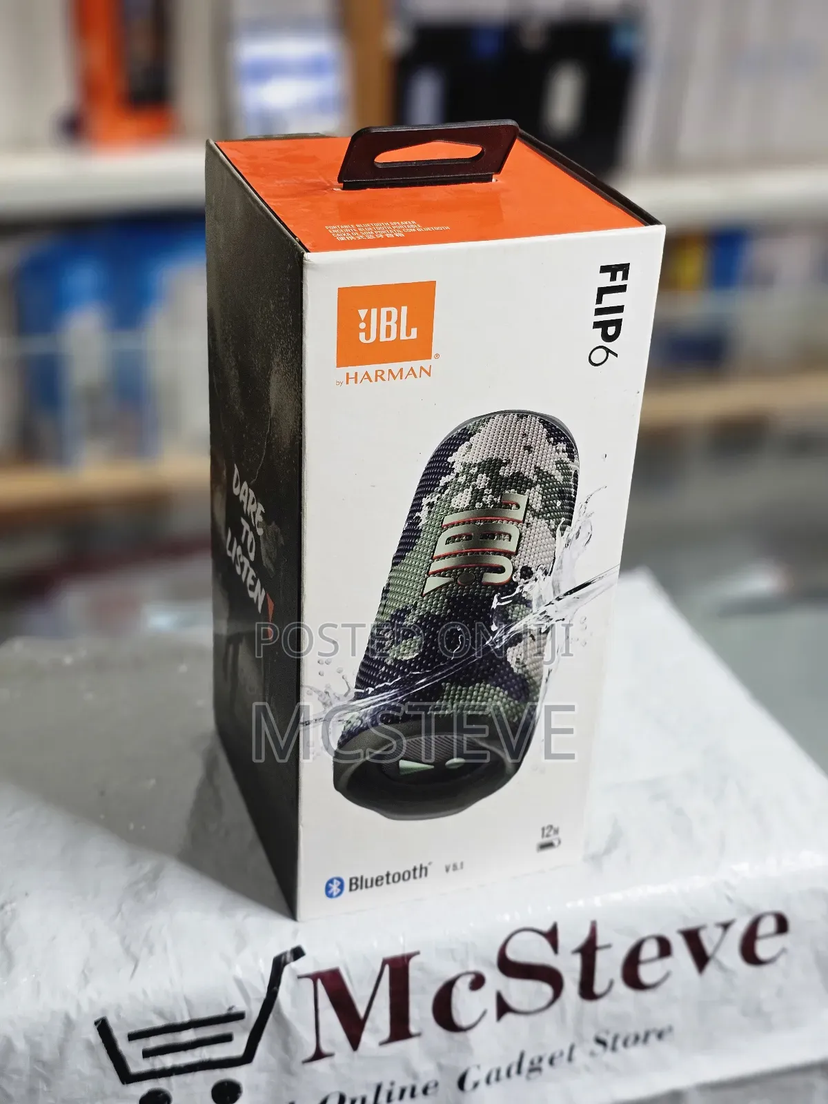 JBL Flip 6 Wireless Bluetooth Speaker Open Box Brand New
