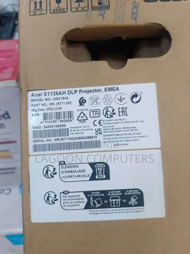 Acer X1126ah Projector