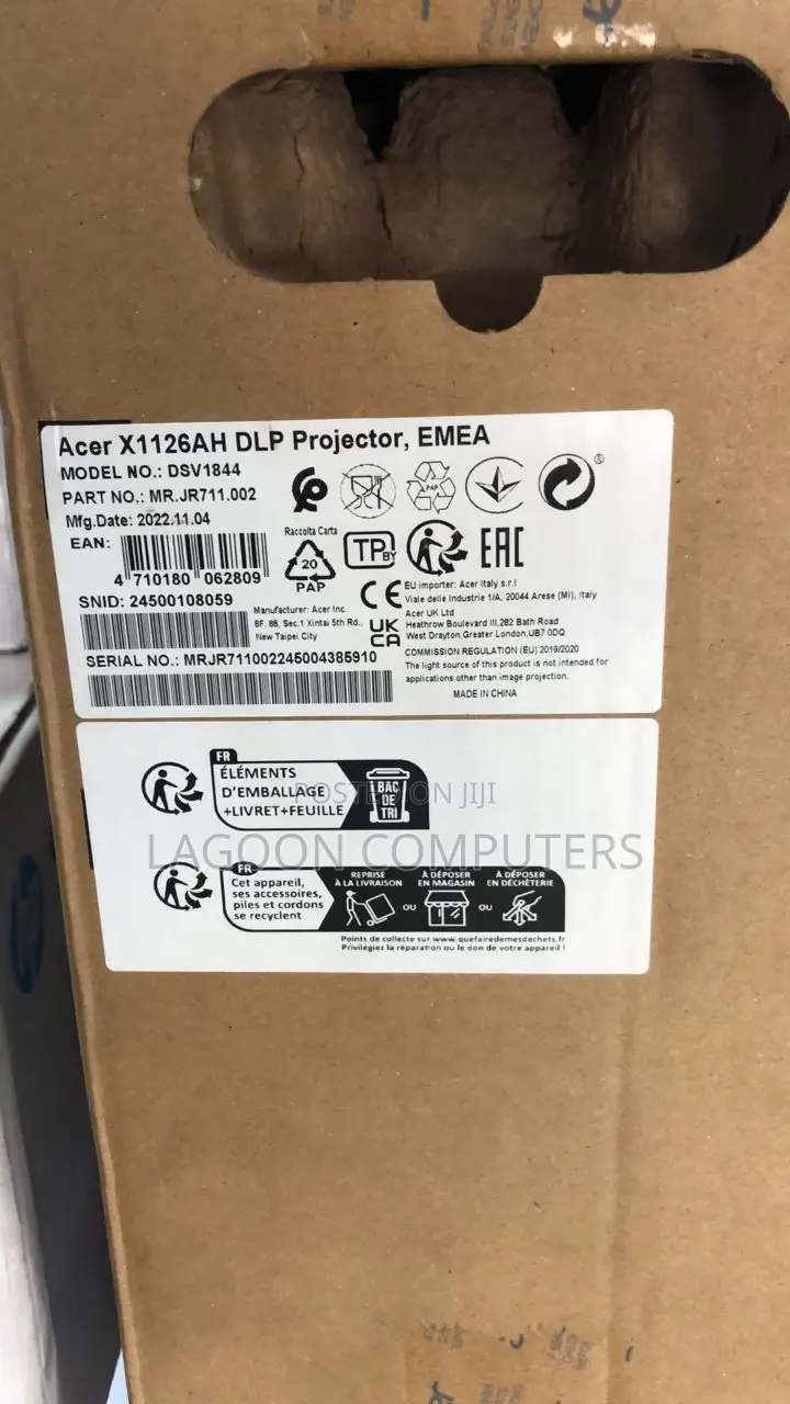 Acer X1126ah Projector