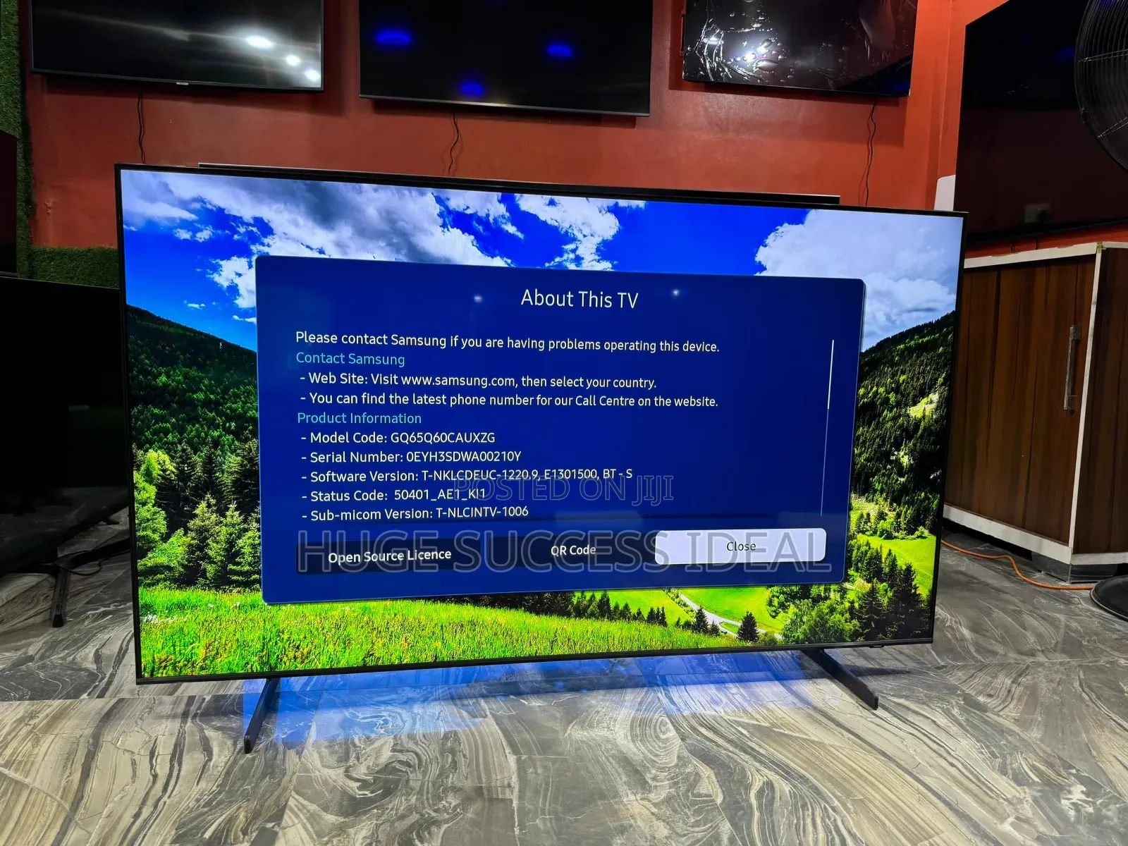 Samsung 65 Inches Q60C Series Smart Ultra HD HDR QLED TV