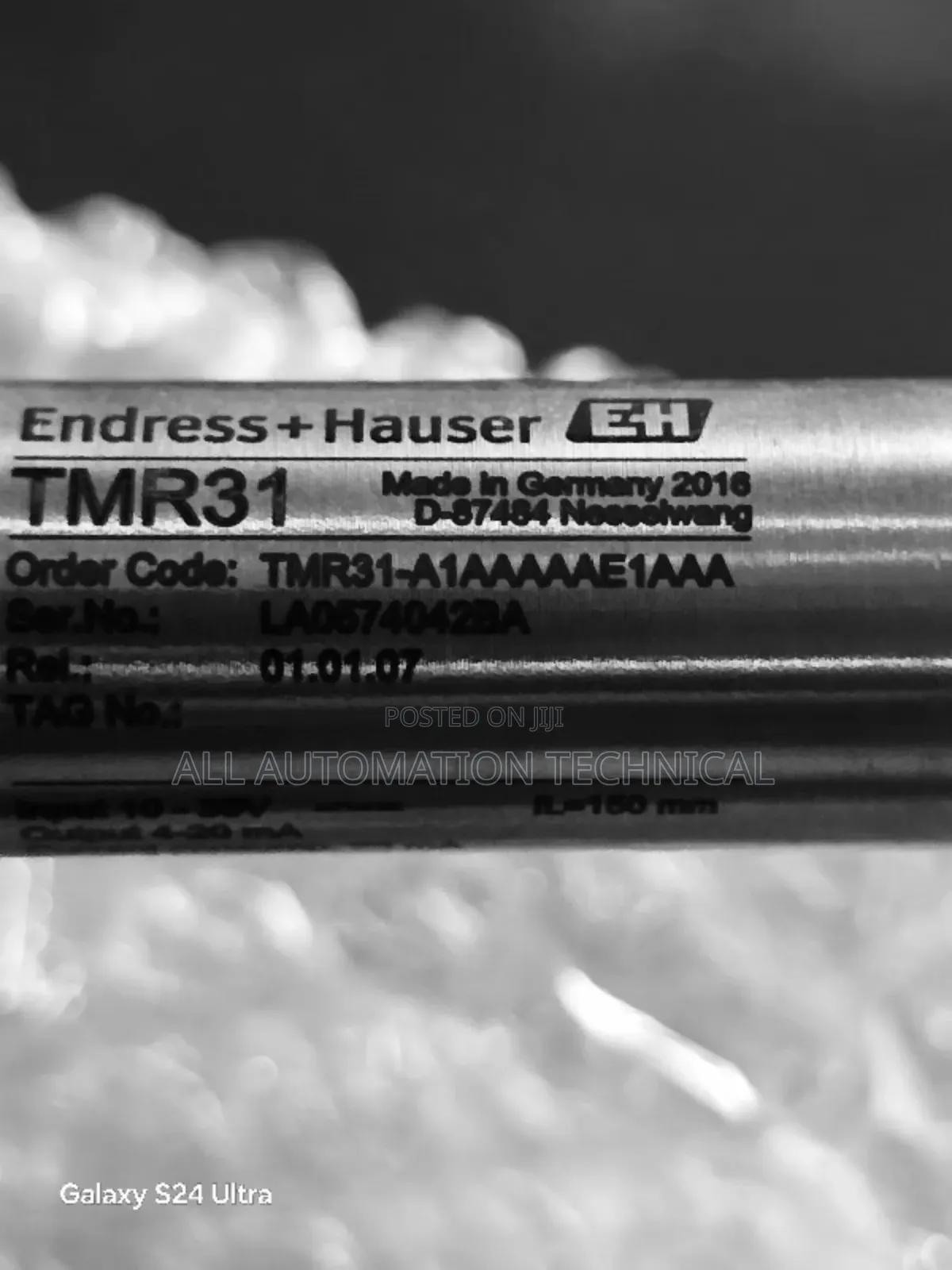 TMR31-A1AAAAAE1AAA | E+H Easytemp Compact RTD Transmitter