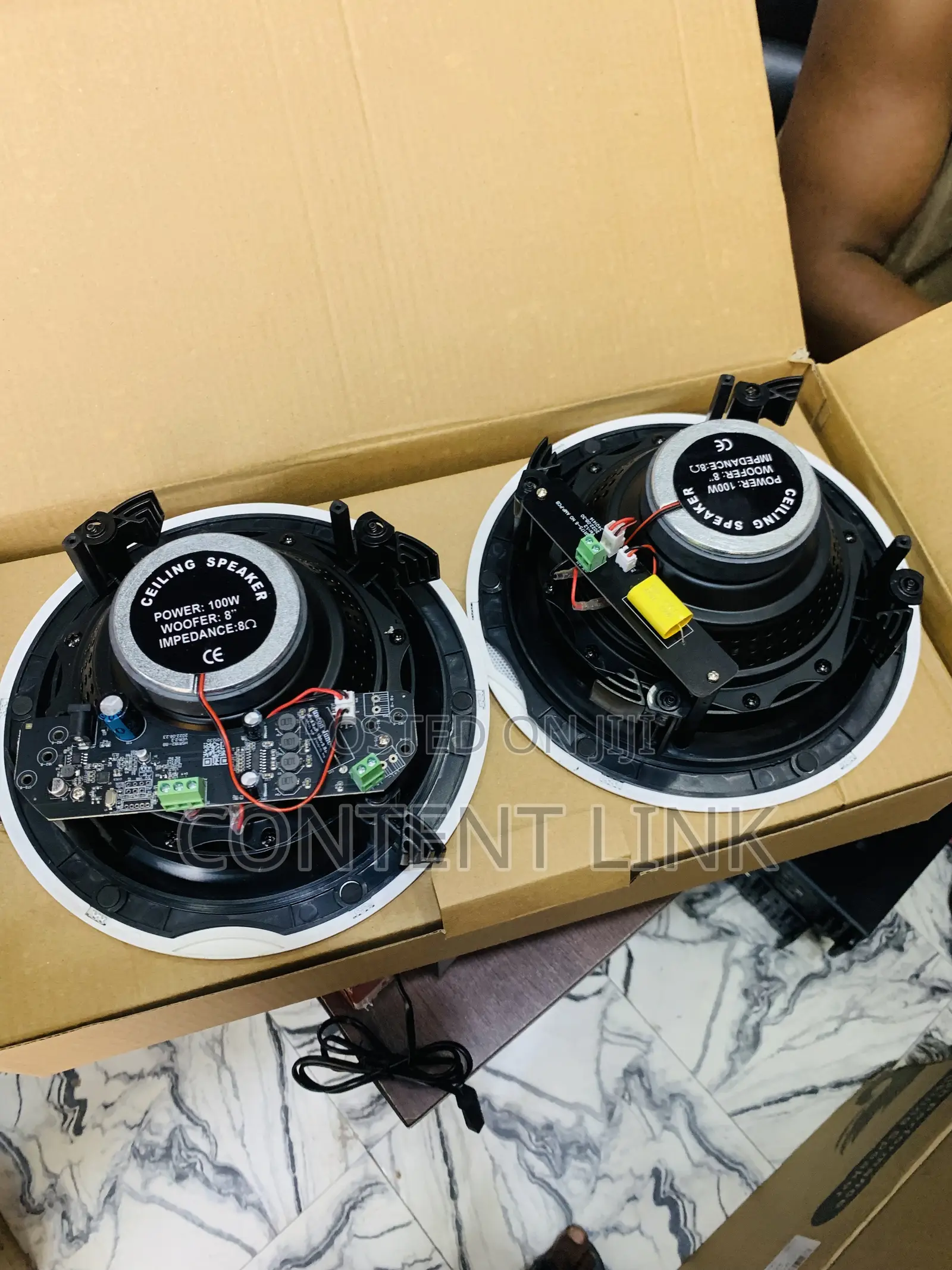 100watts 2in1 Flameless Bluetooth Ceiling/Pop Speakers