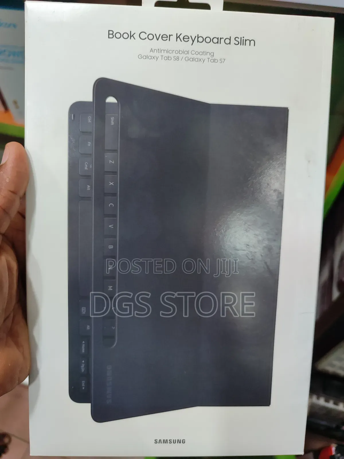 Samsung Book Cover Keyboard Slim Tablet S8 S7 Tablet