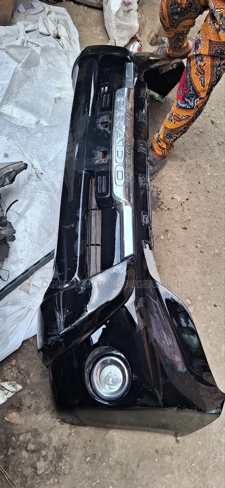 Complete Front Bumper Prado 2014-2015 Model Tokunbo