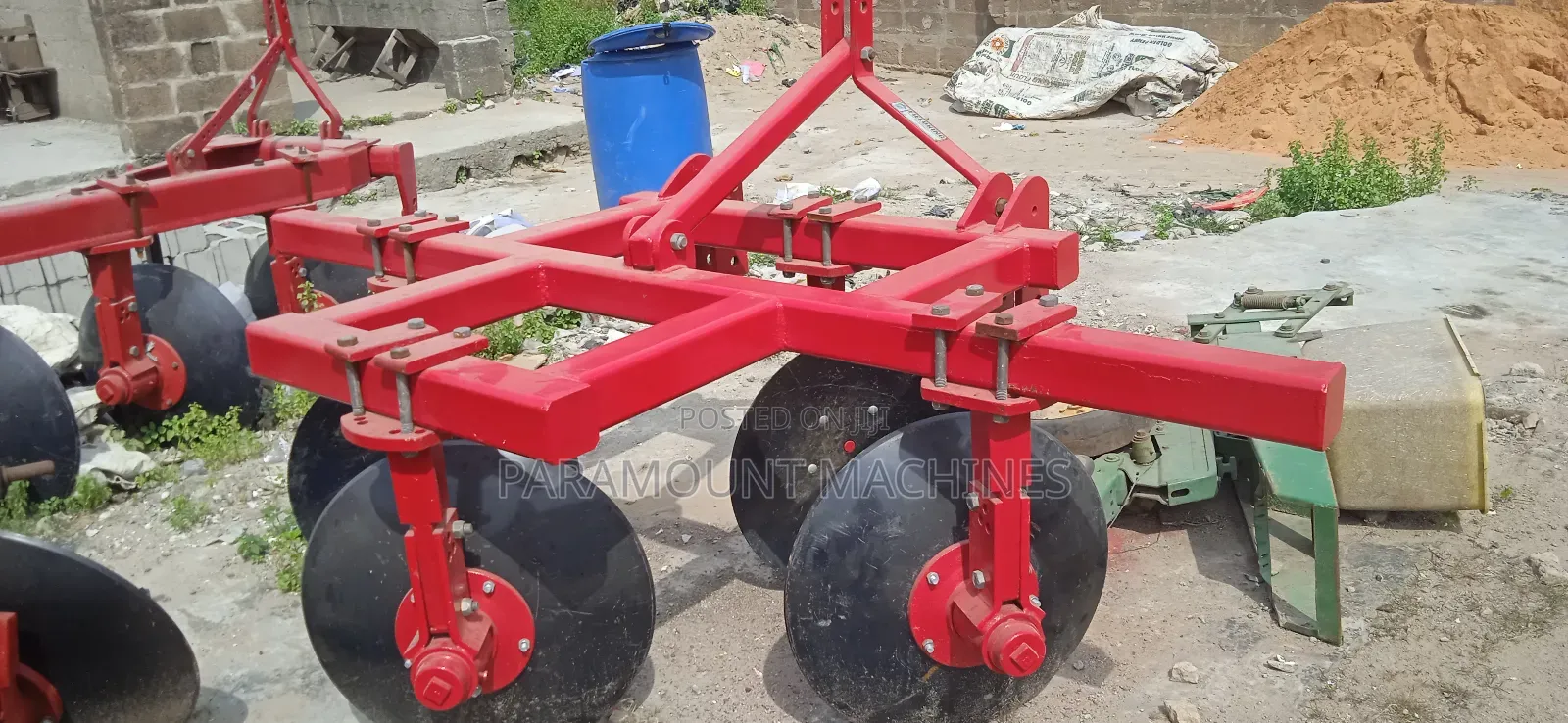 Disc Ridger Tractor Attachment