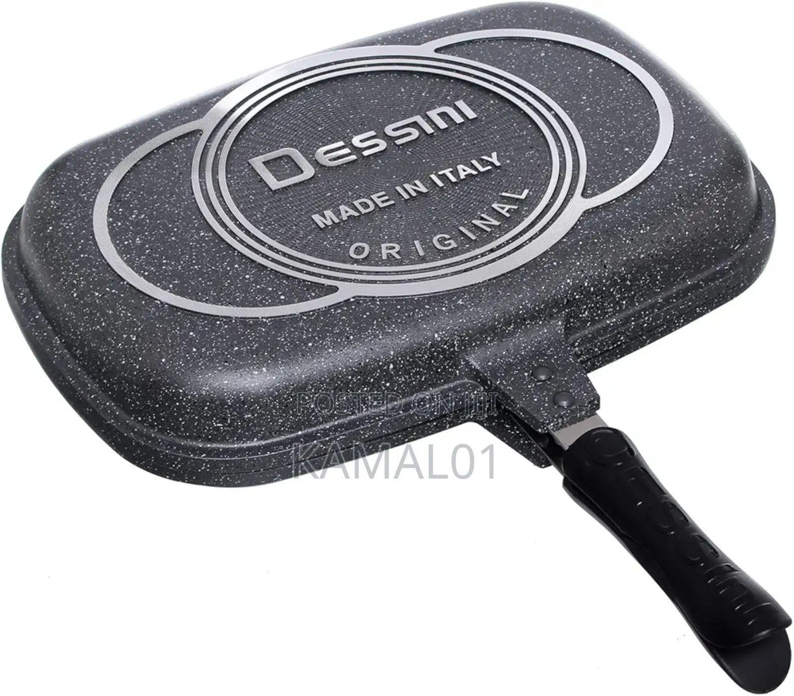 Dessini Two-Sided Double Grill Non-Stick Pan - 36cm