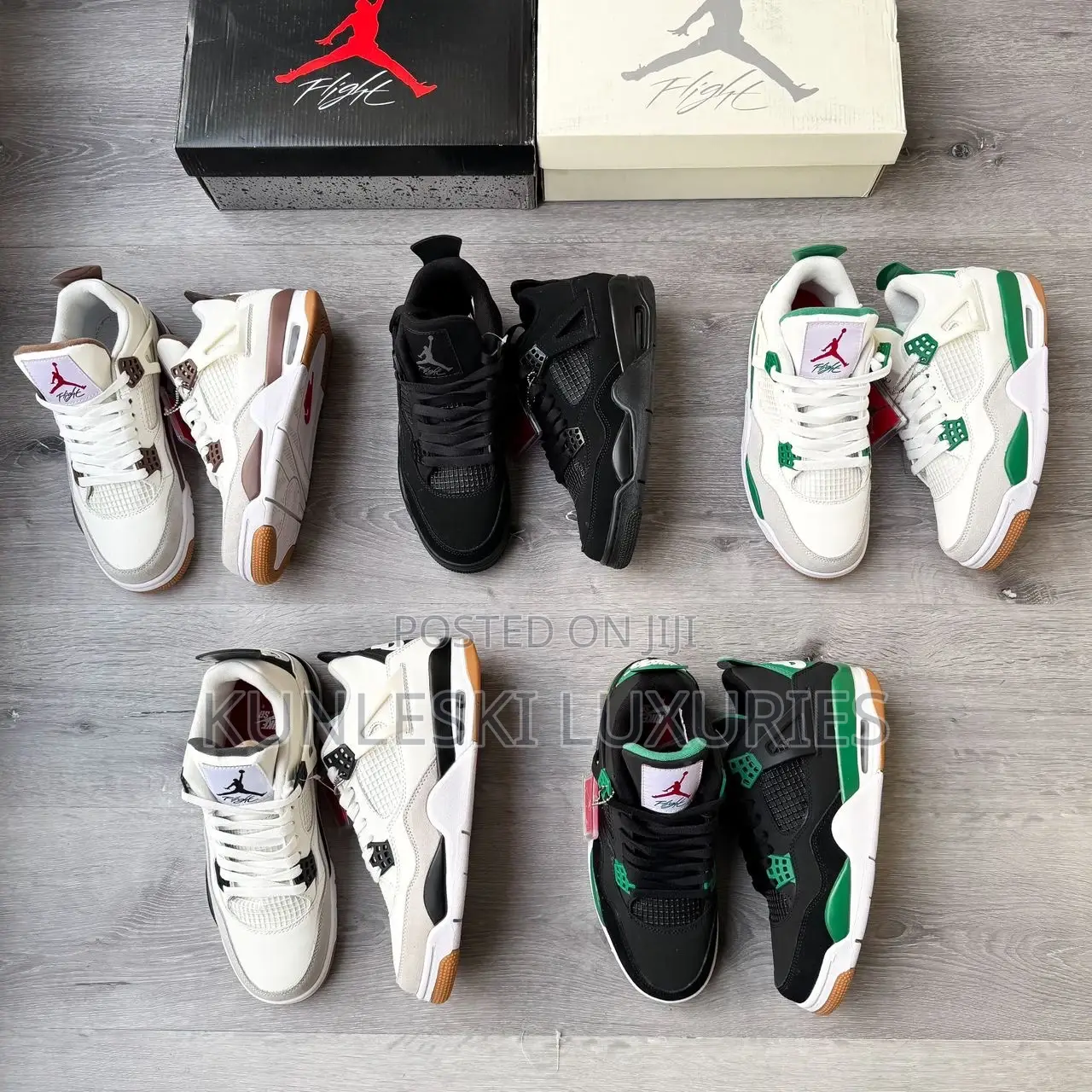 Original Air Jordan 4 Retros Customs Sneakers Collections