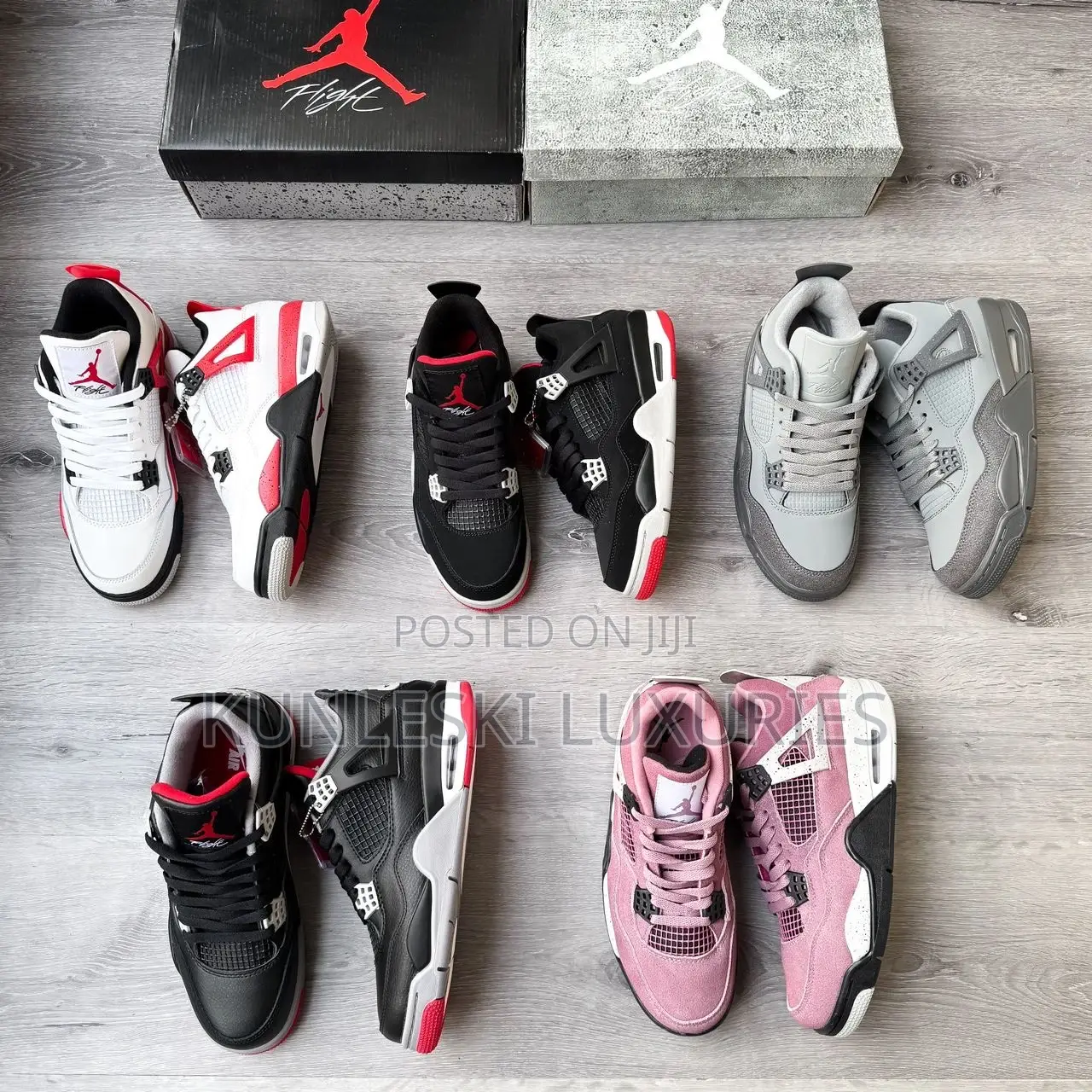 Original Air Jordan 4 Retros Customs Sneakers Collections