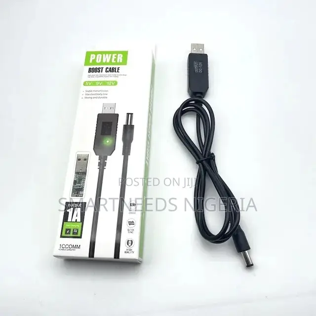 DC 5v To12v Converter -Use With Powerbank to Power Router