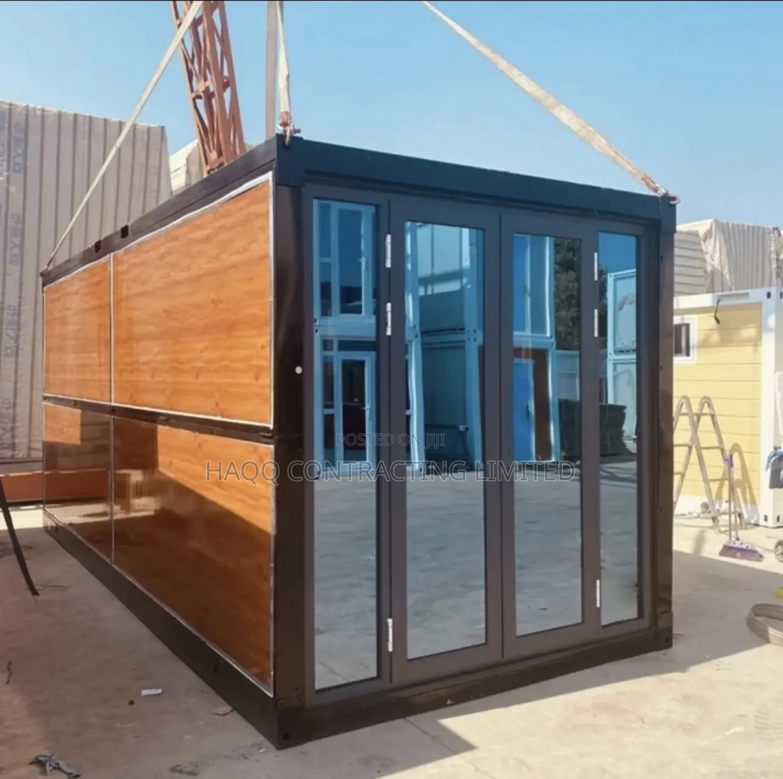 Modular Portable Cabin With PUF Panel