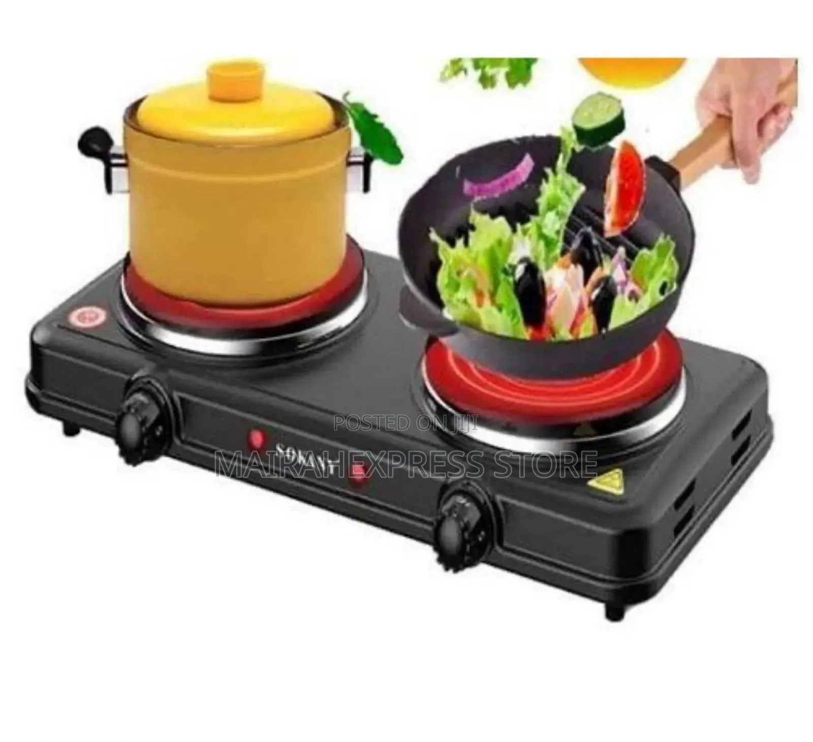 Flat 5 Gear Temperature Adjustment Electric Stove/Hot Plate
