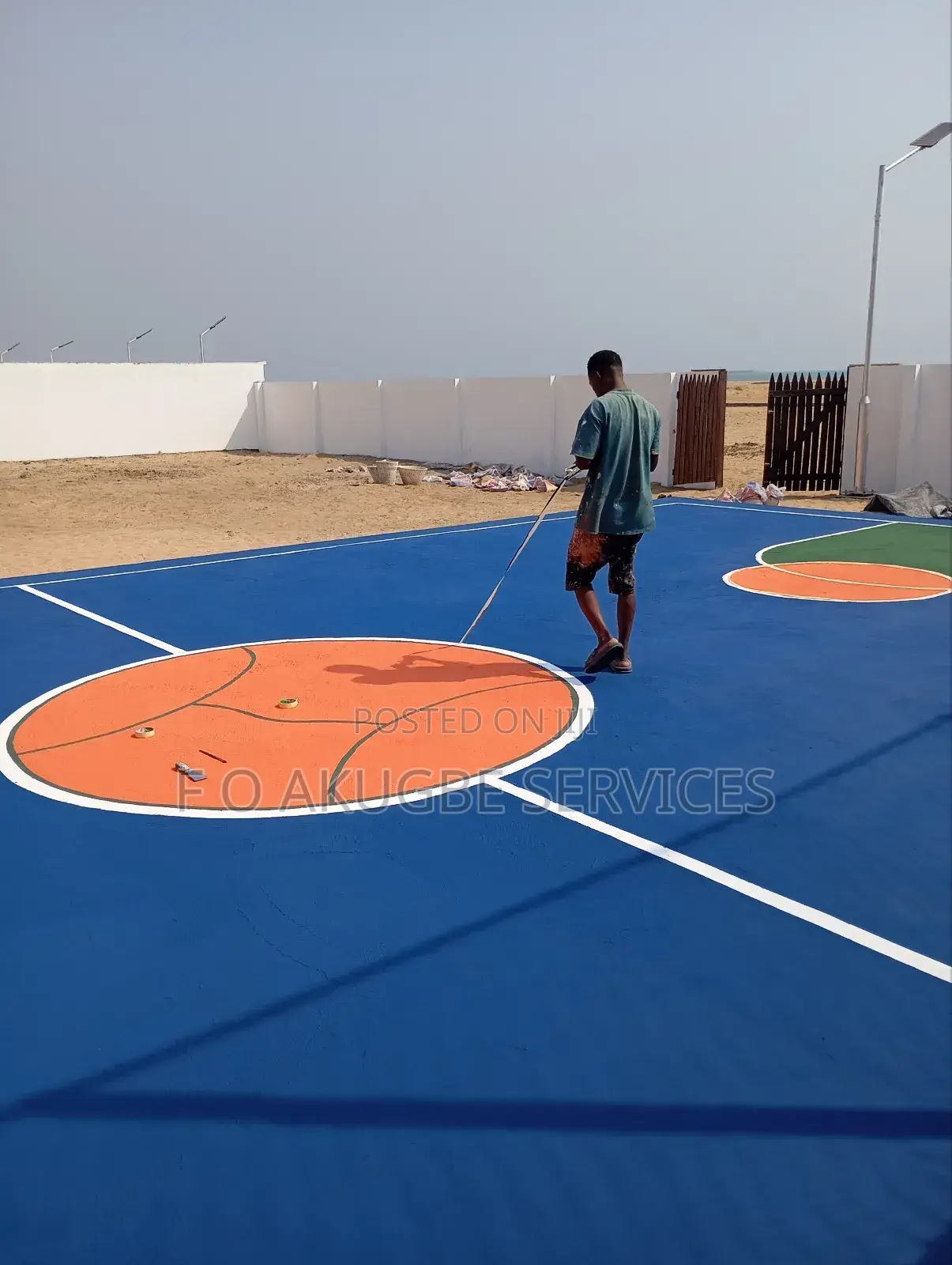 Basketball Court Drawning Guru