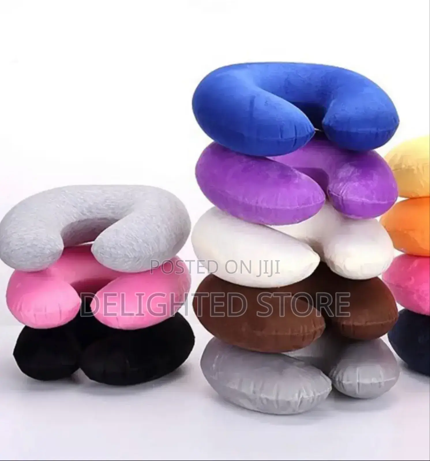 U-Shape Memory Soft Foam Travel Neck Pillow