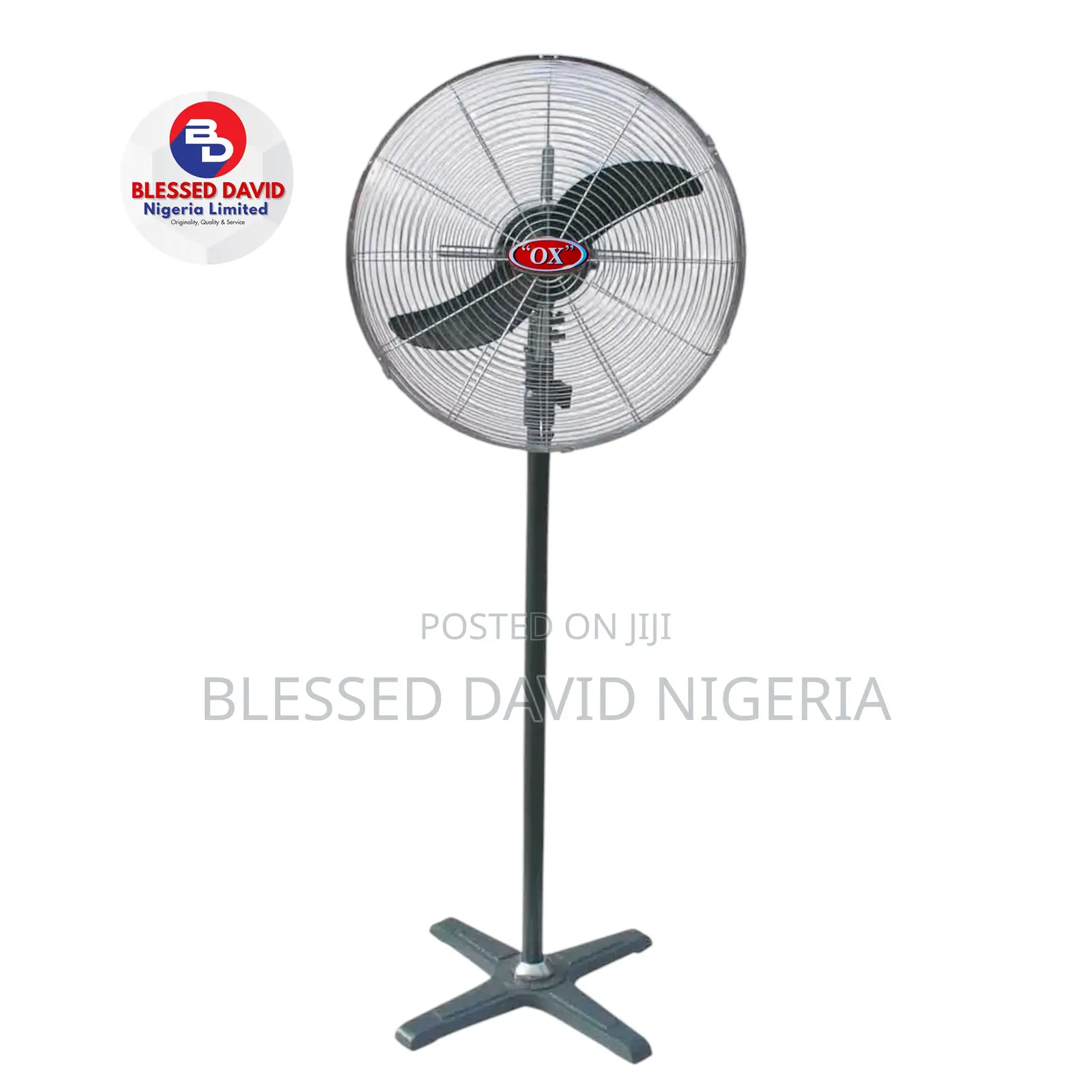 Ox Standing Industrial Fan 20 Inches 100% Copper