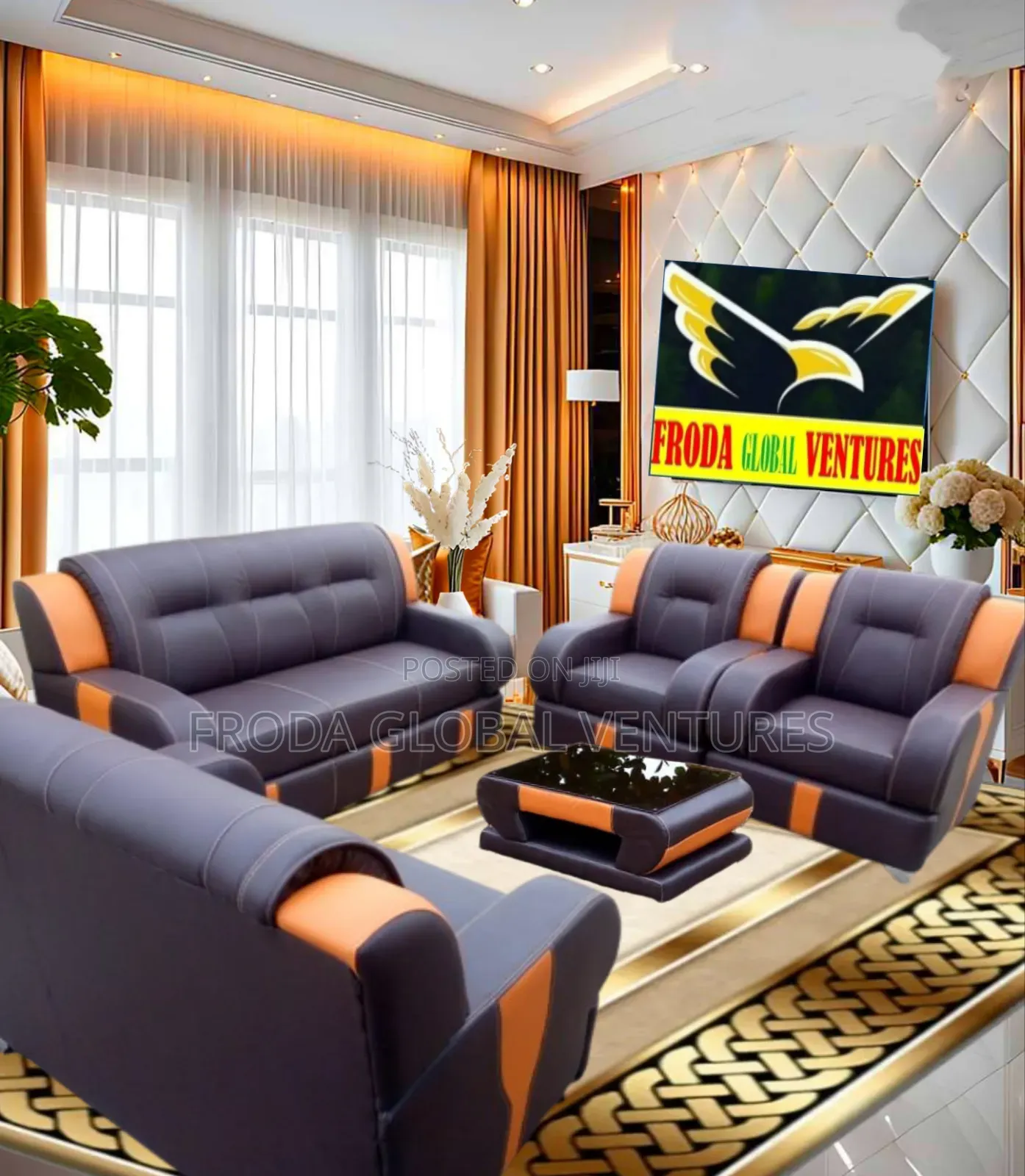 Contact Us for Furniture, Interiors and Sofa Chairs. 7 Seaters Sofa