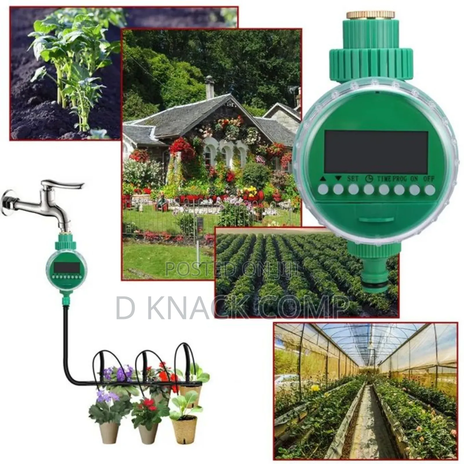 50 Meters DIY Drip Irrigation Automatic Watering Set