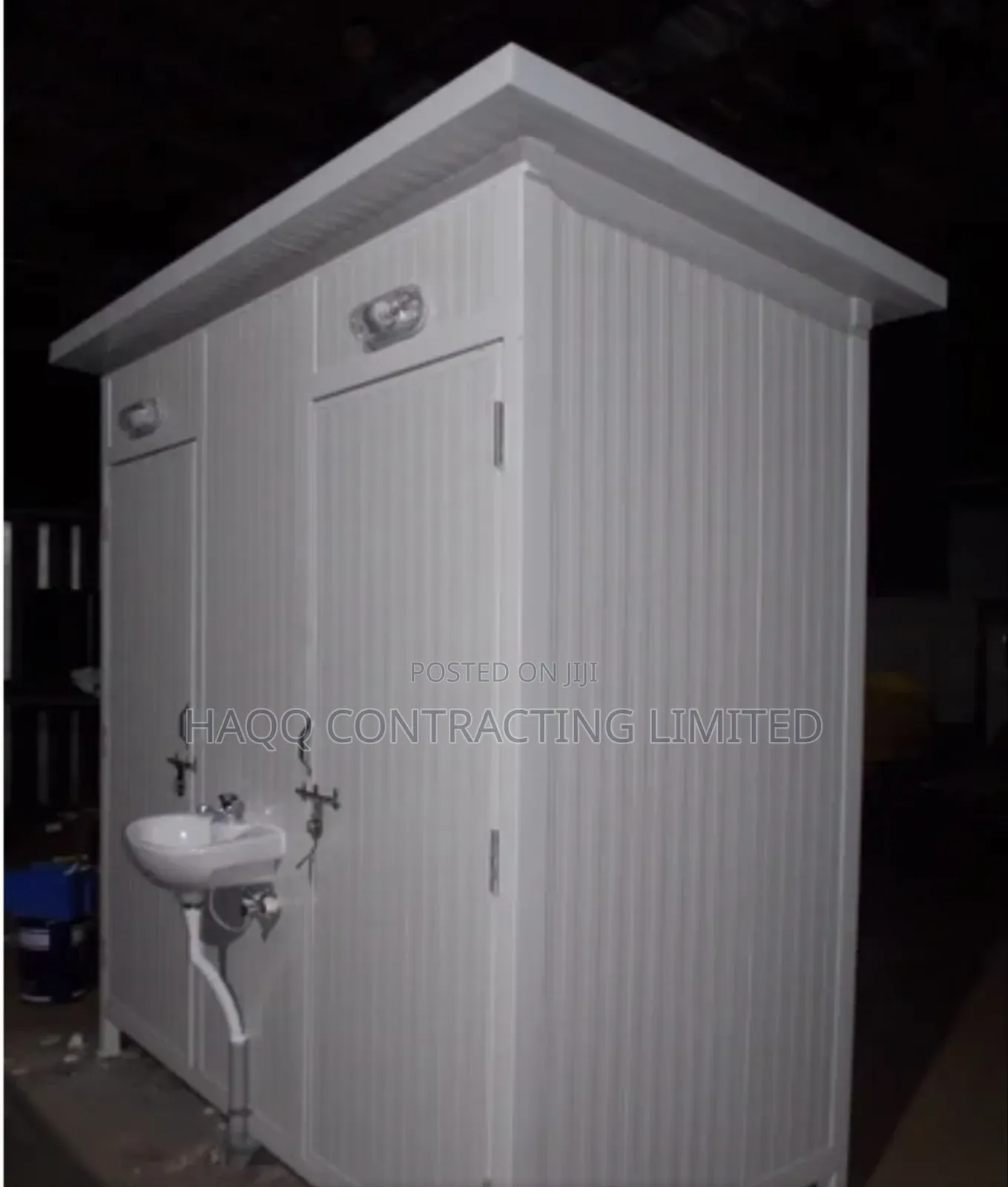 Square Portacabin Toilet Cabin
