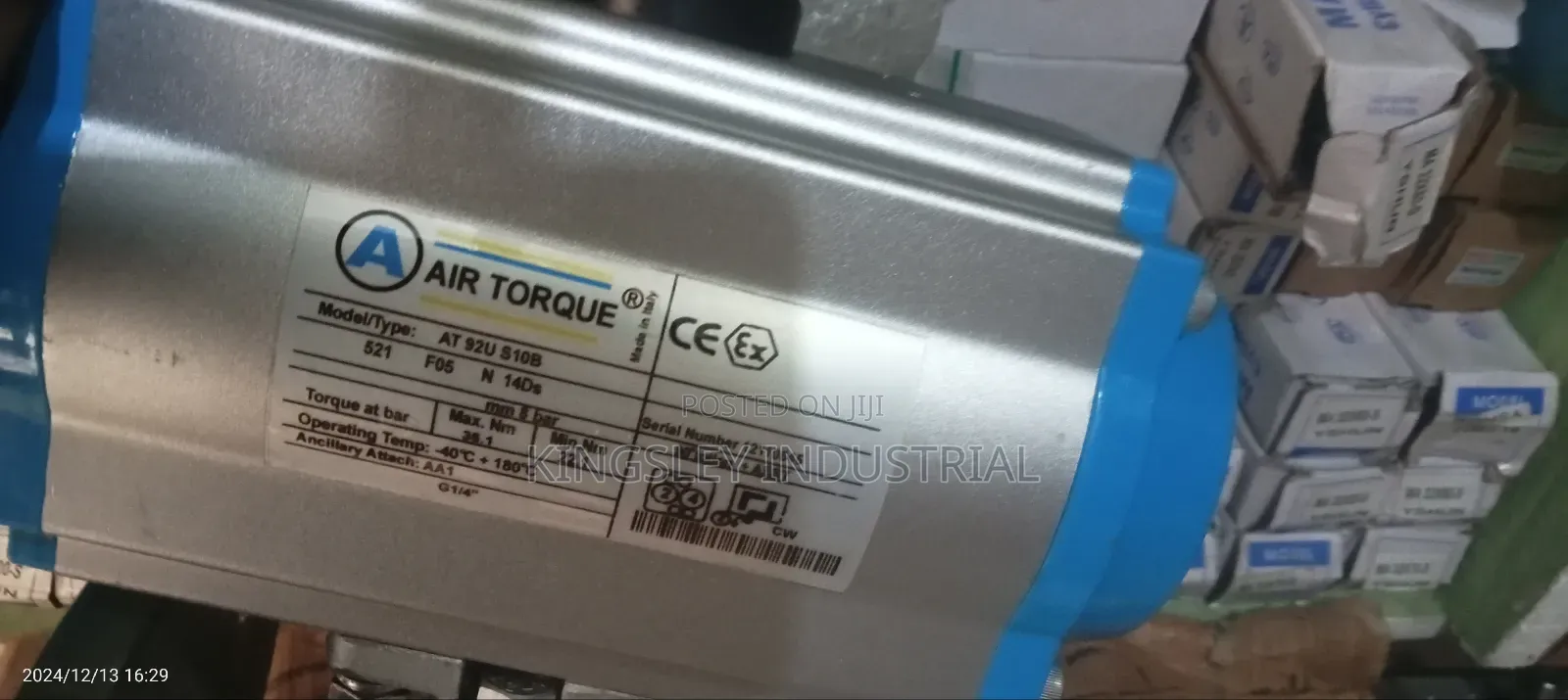 Industrial Actuator Flange Ball Valve DN65 11⁄2 Inches