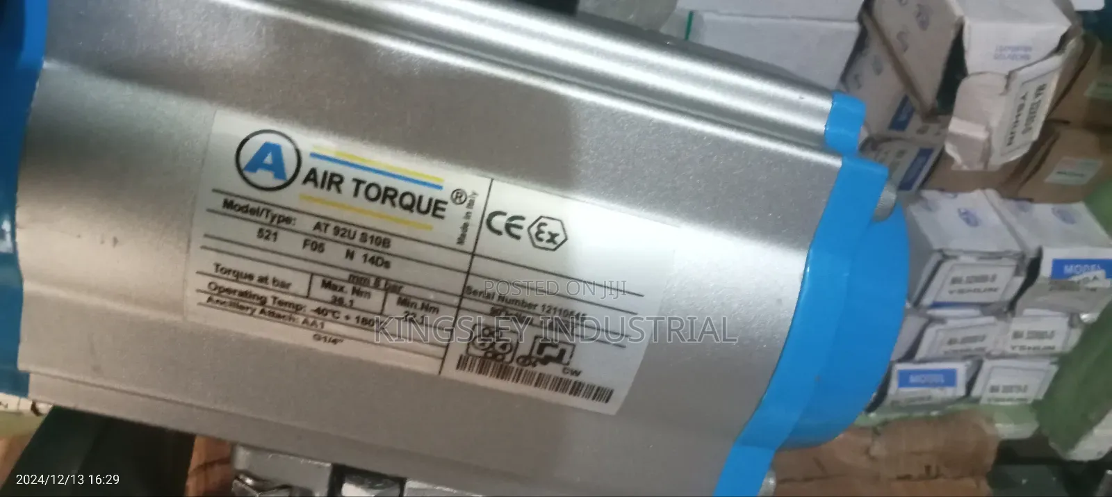 Industrial Actuator Flange Ball Valve DN65 11⁄2 Inches