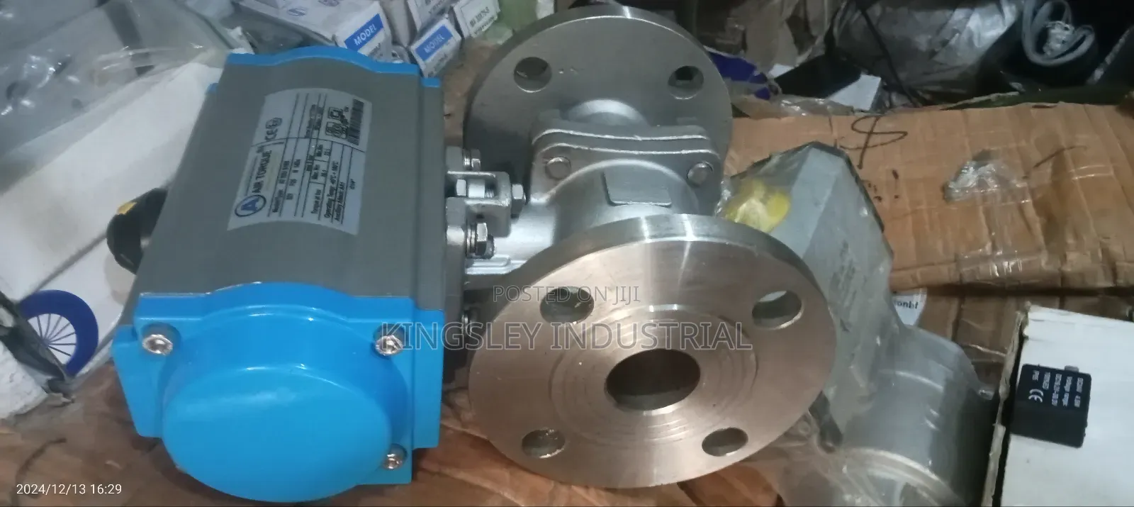 Industrial Actuator Flange Ball Valve DN65 11⁄2 Inches