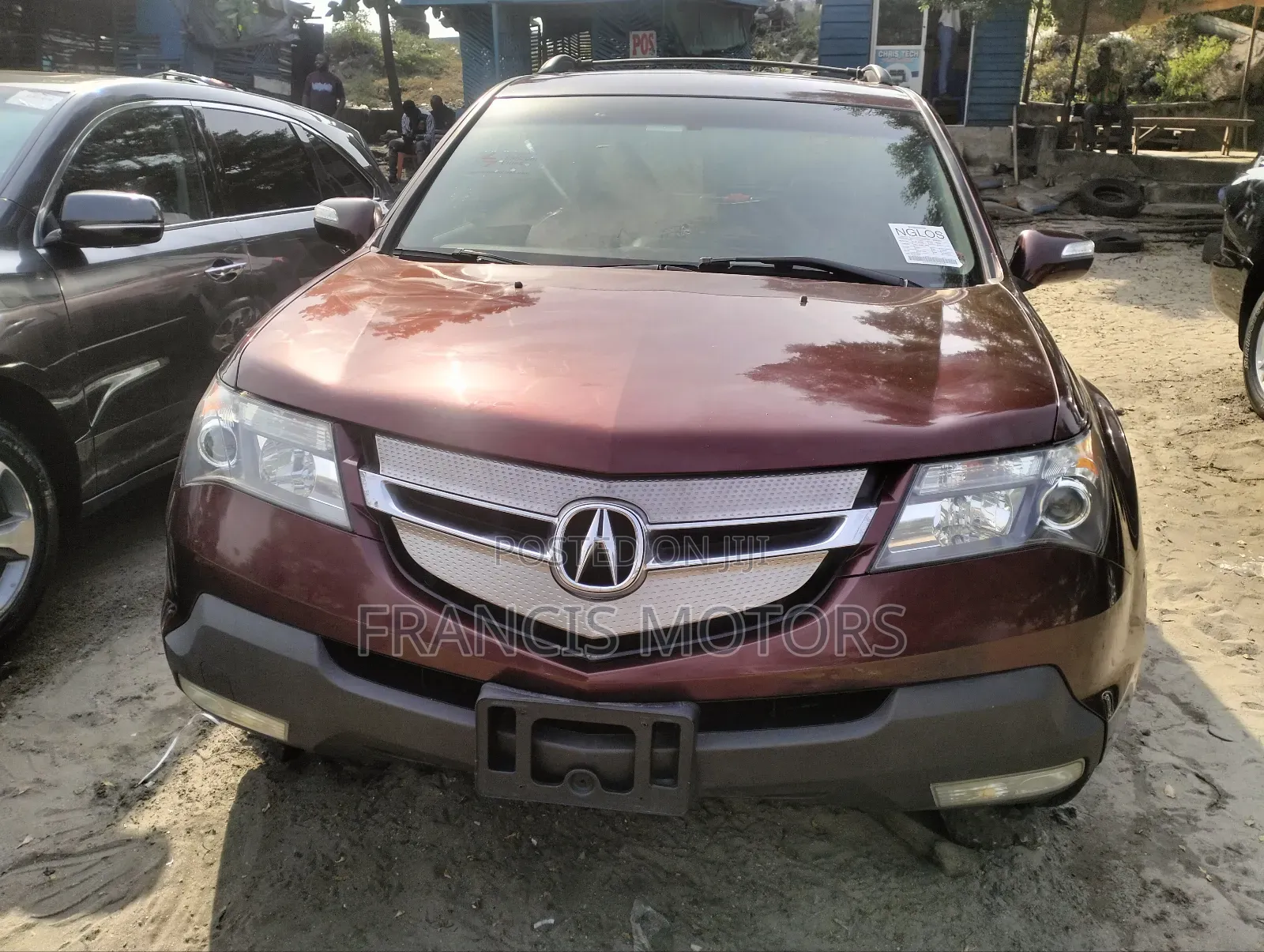 Acura MDX SUV 4dr AWD (3.7 6cyl 5A) 2009 Red