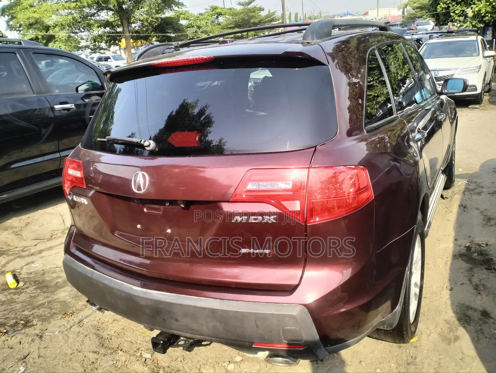 Acura MDX SUV 4dr AWD (3.7 6cyl 5A) 2009 Red