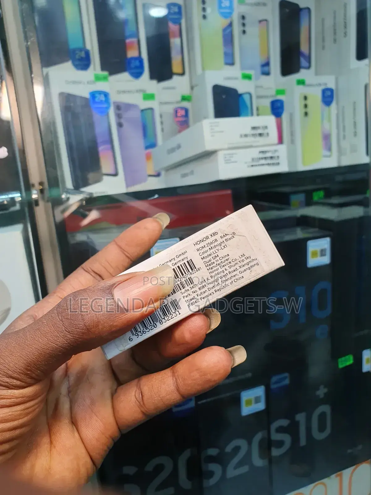 New Honor X8b 256 GB Black