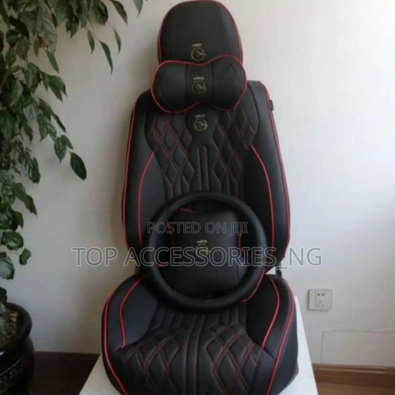 Quality Black Leather Seat
