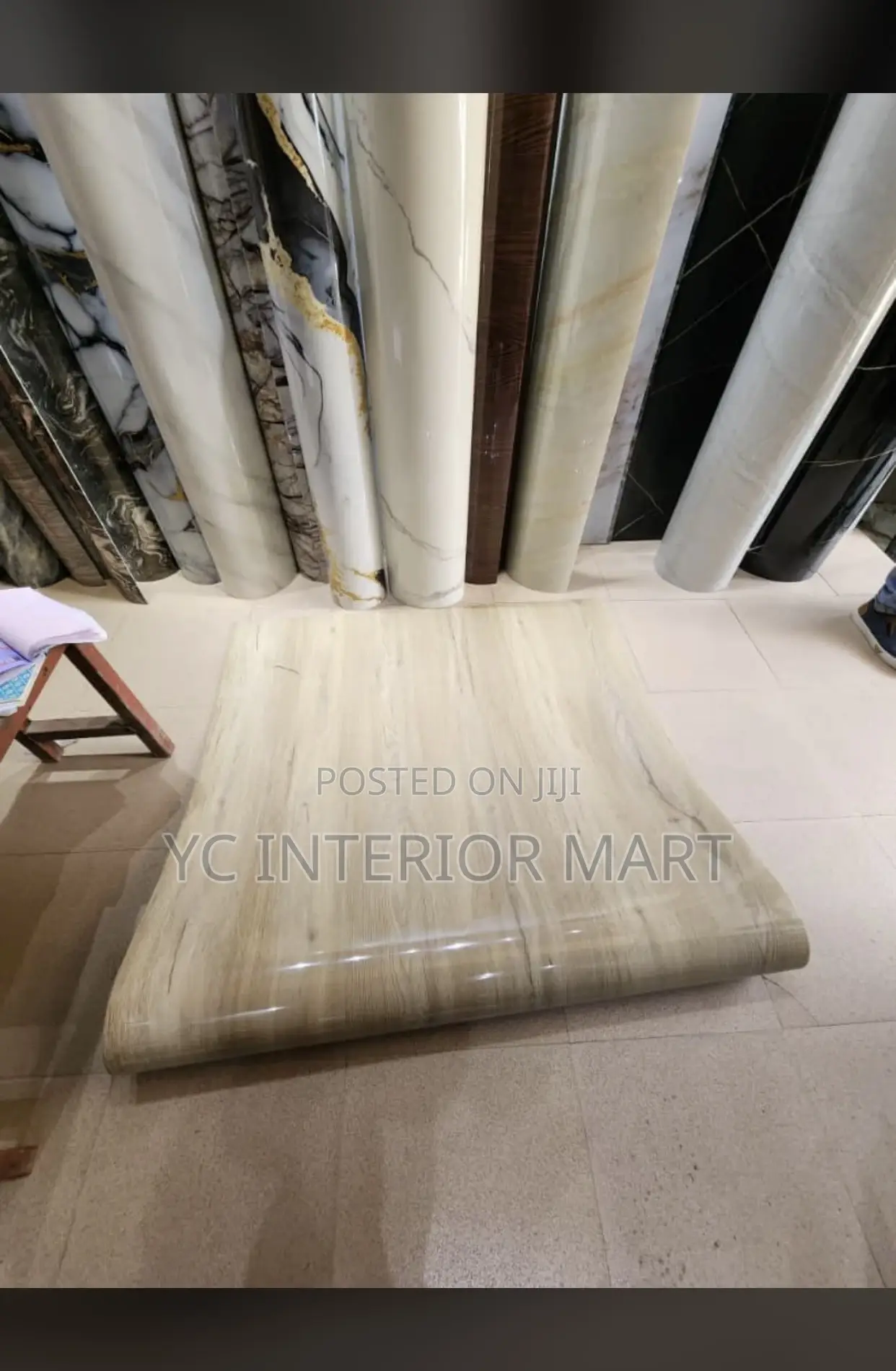 Glossy Quality Marble Foam Wallpaper Wall Sheet