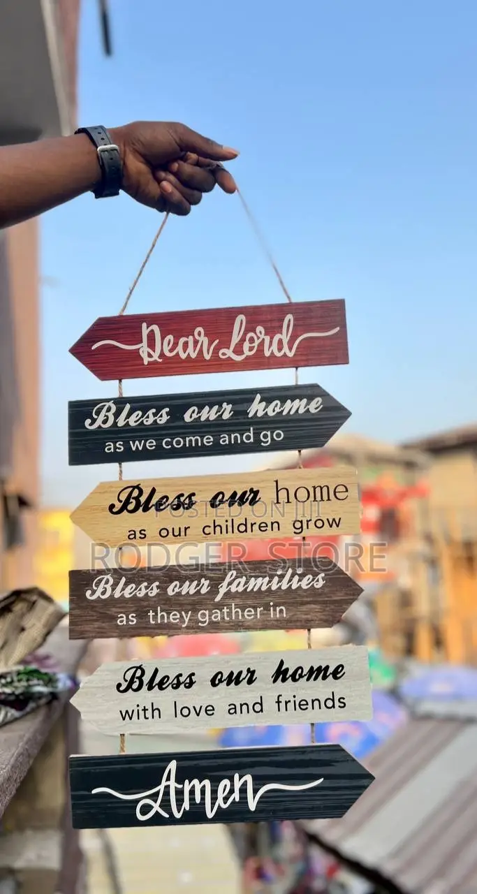 DEAR LORD . Wooden Write Up Decor .