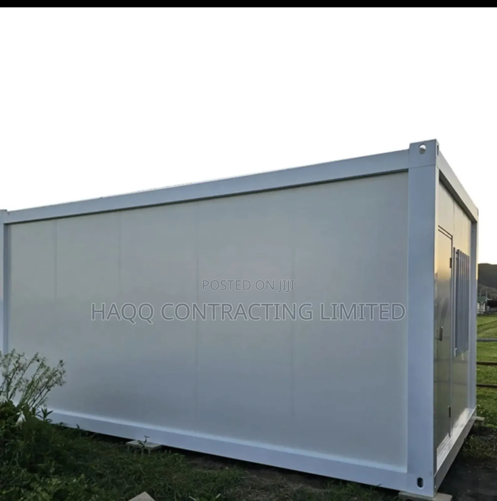 10ft Prefabricated Caravan Cabin , Guard Post Or Site Office