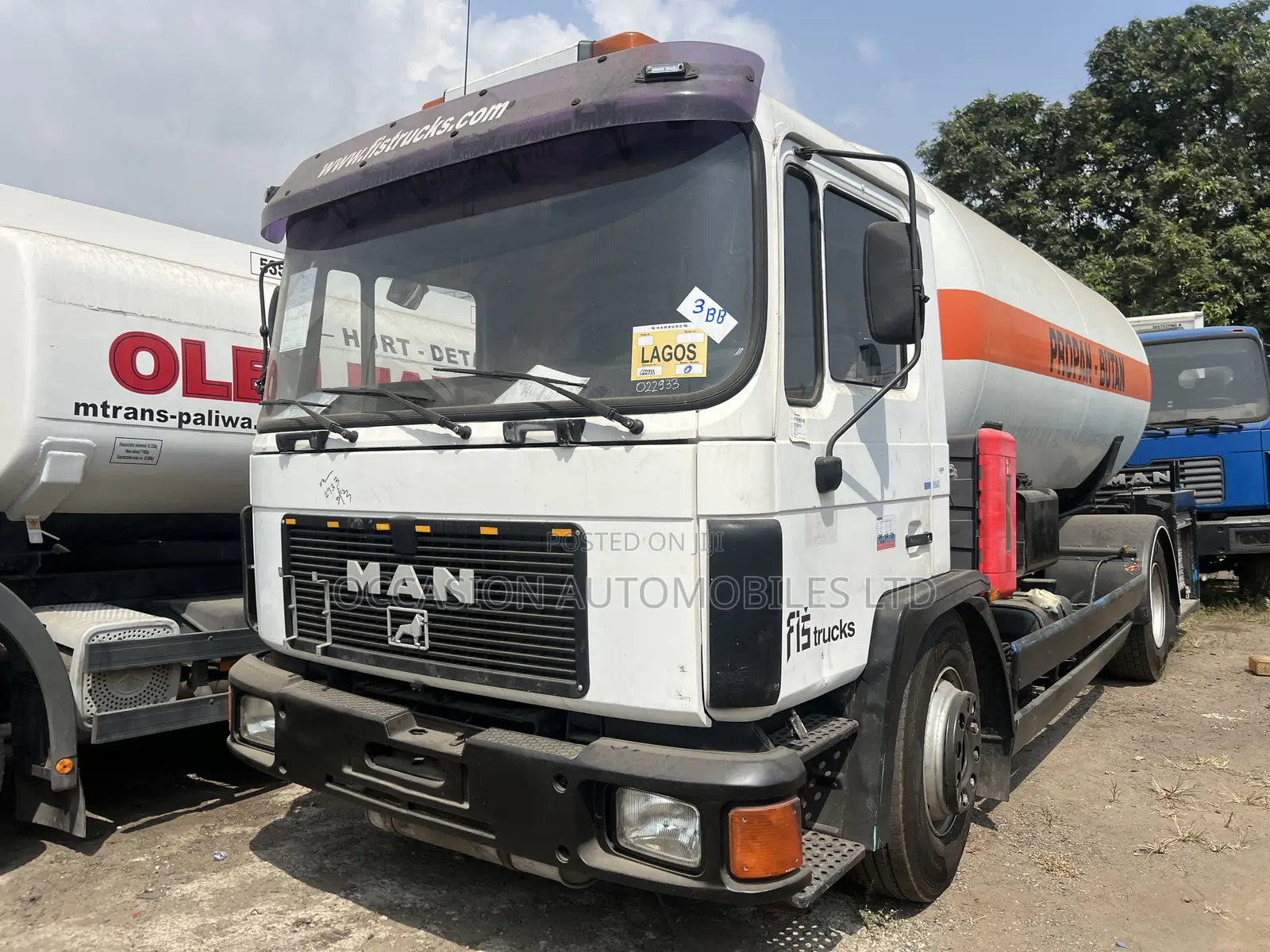 MAN Diesel Gas Truck
