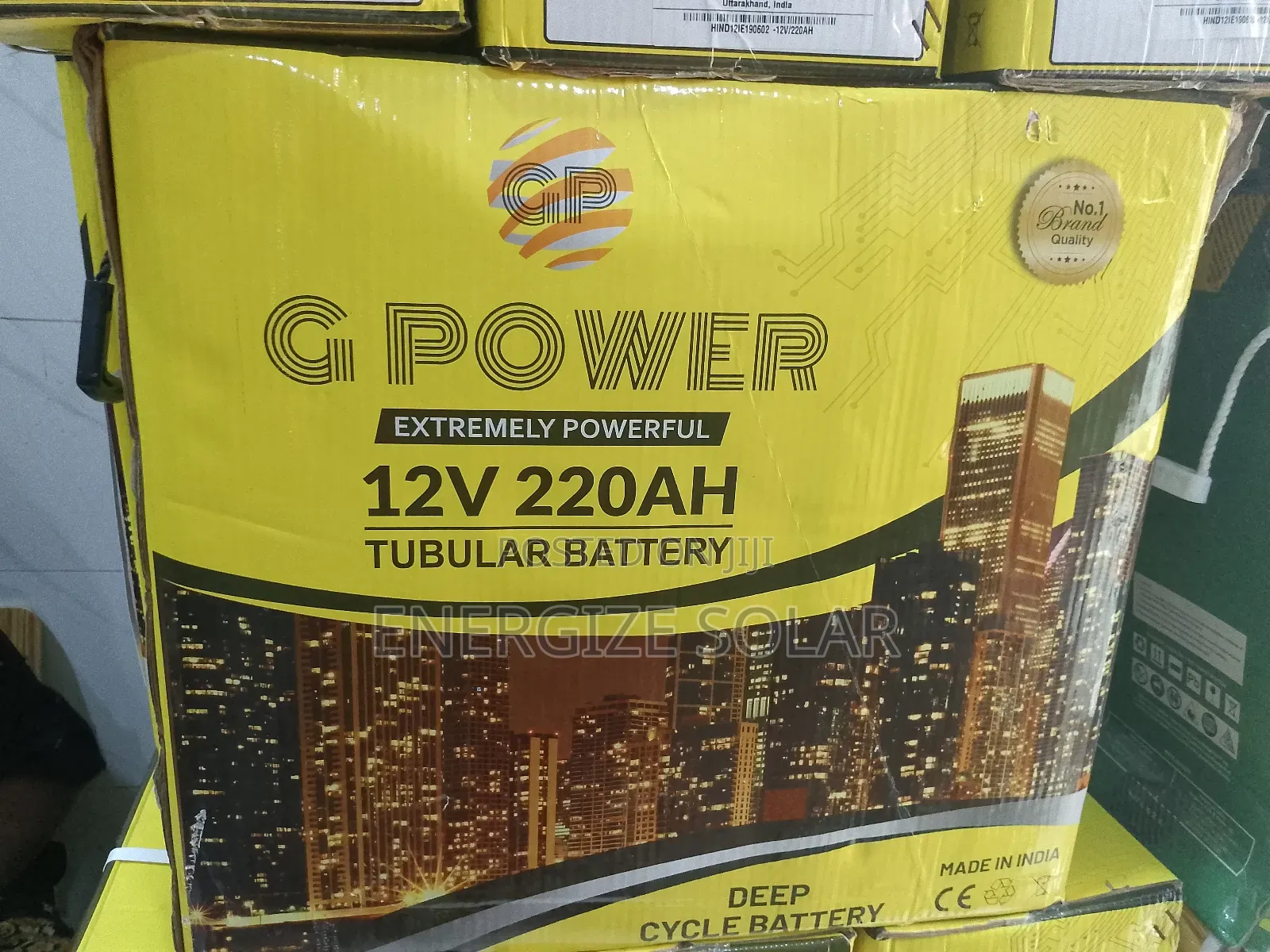 Gpower 12v 220ah Tubular Battery