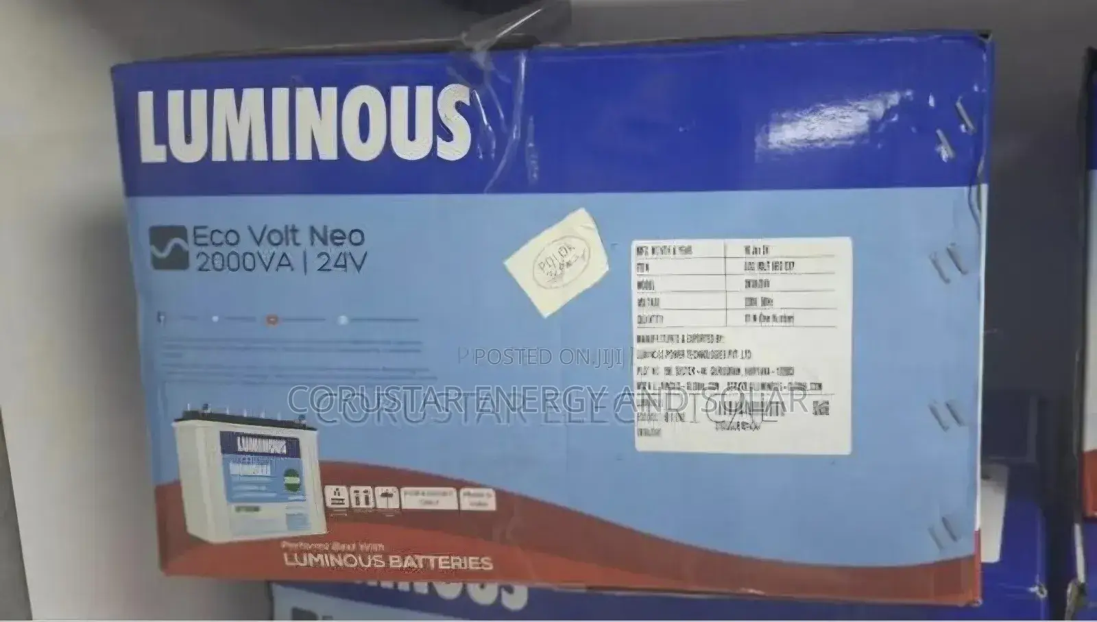 Luminous 2000va/24v Eco Neo Inverter