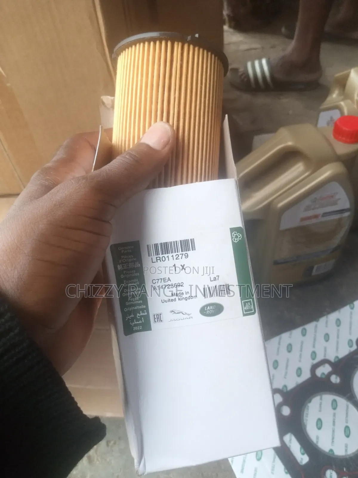 Original Oil Filter for Range Rover Vogue 2014