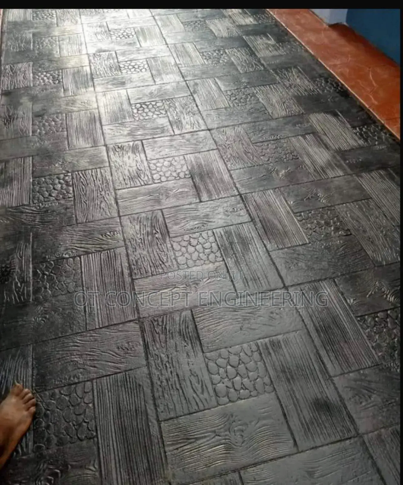 Stamp Concrete Floor 104