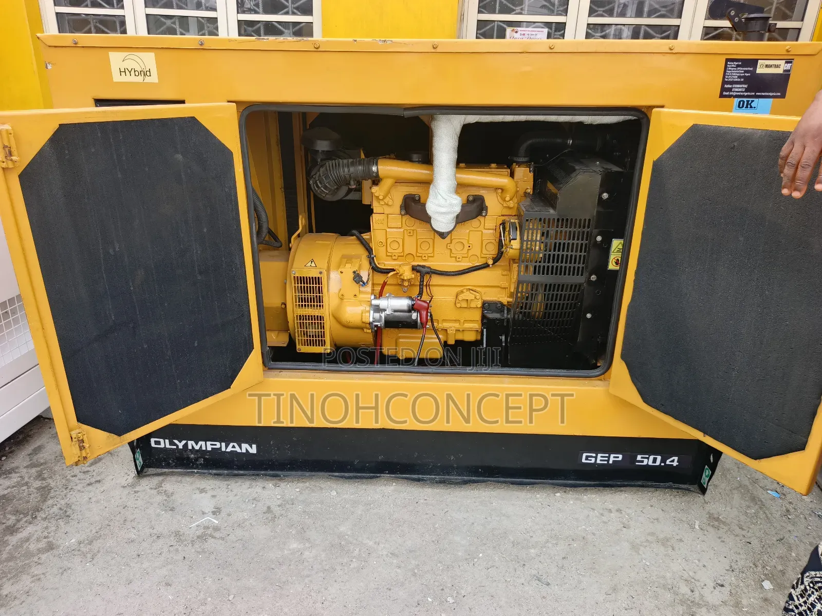 CAT Diesel Soundproof Generator 45 KVA