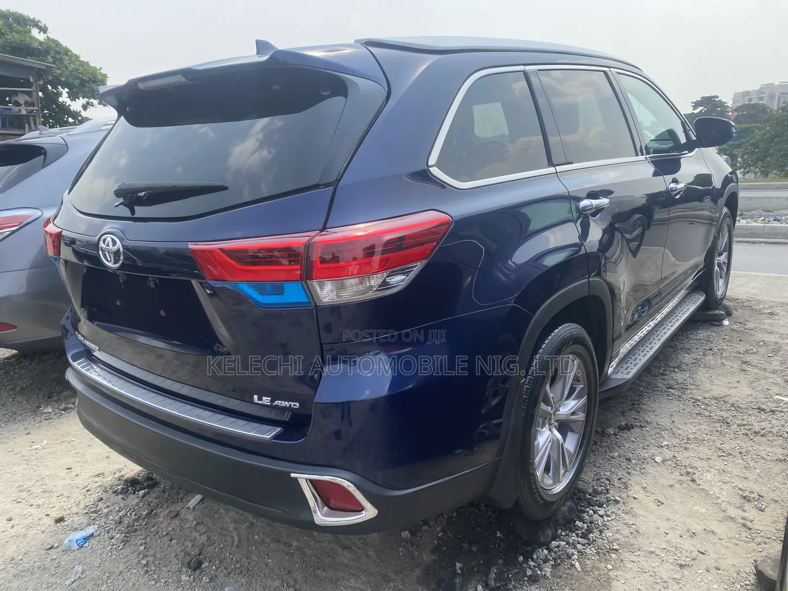 Toyota Highlander LE V6 4x4 (3.5L 6cyl 6A) 2016 Blue