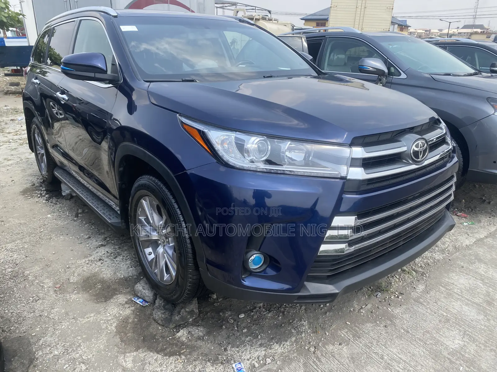 Toyota Highlander LE V6 4x4 (3.5L 6cyl 6A) 2016 Blue