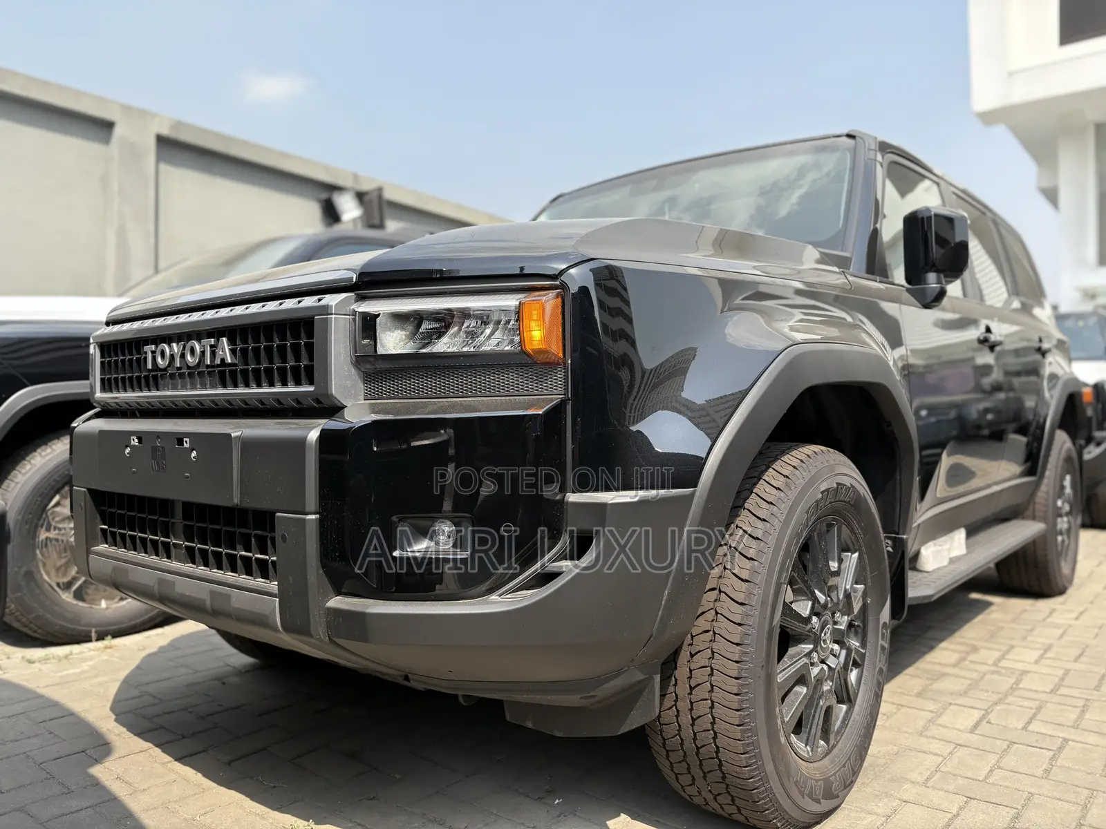 New Toyota Land Cruiser Prado 2024 Black