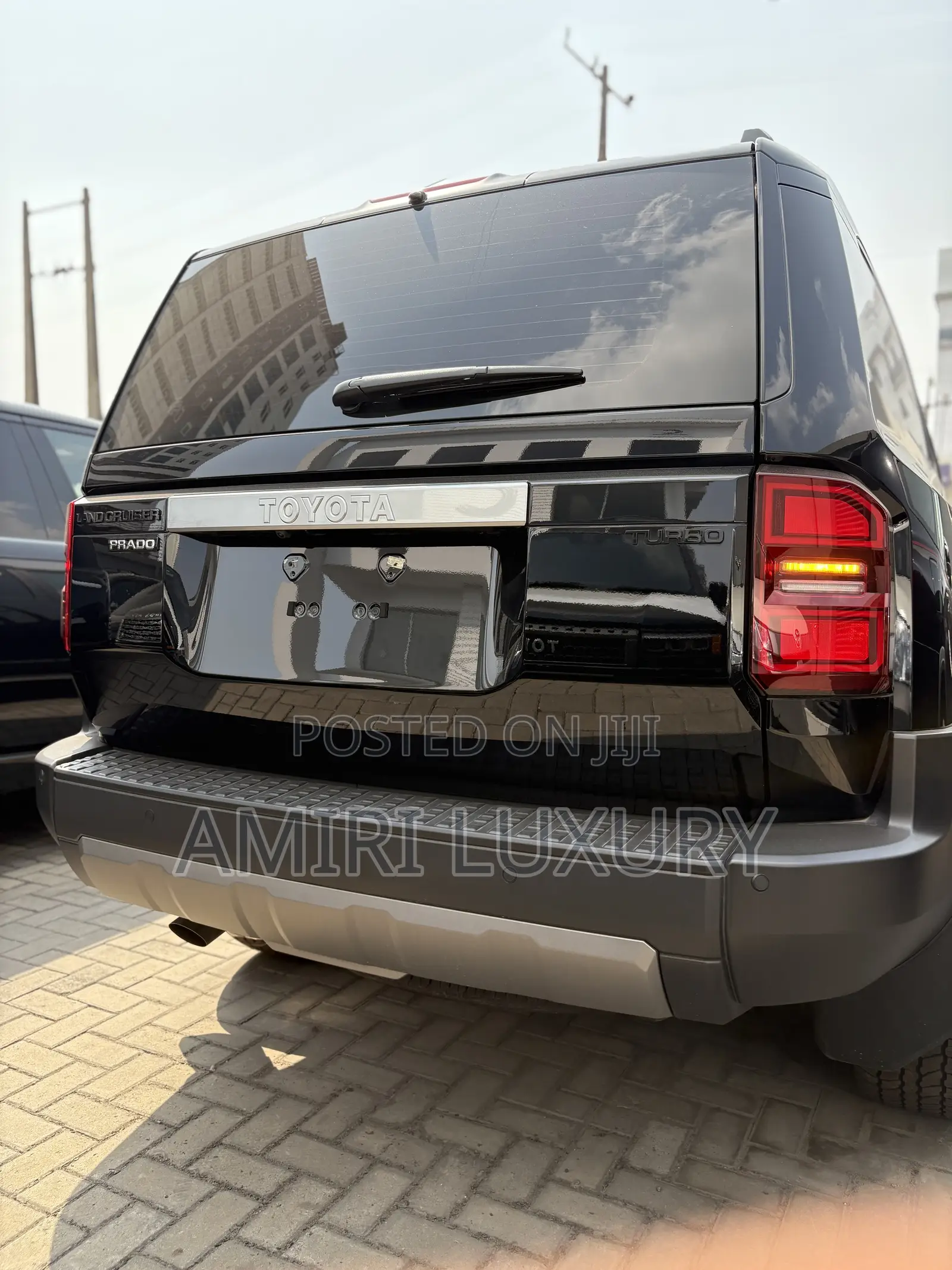 New Toyota Land Cruiser Prado 2024 Black