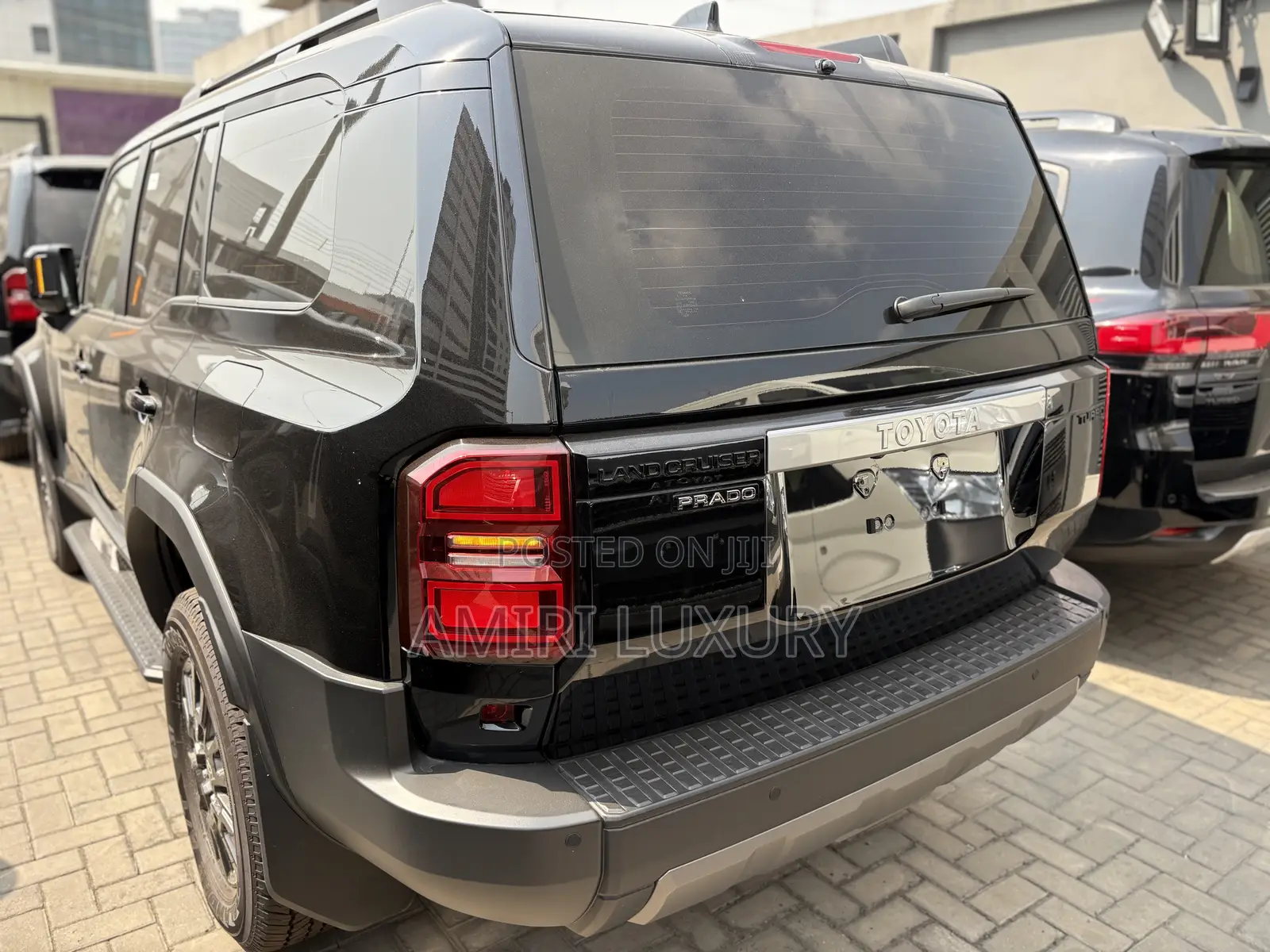 New Toyota Land Cruiser Prado 2024 Black