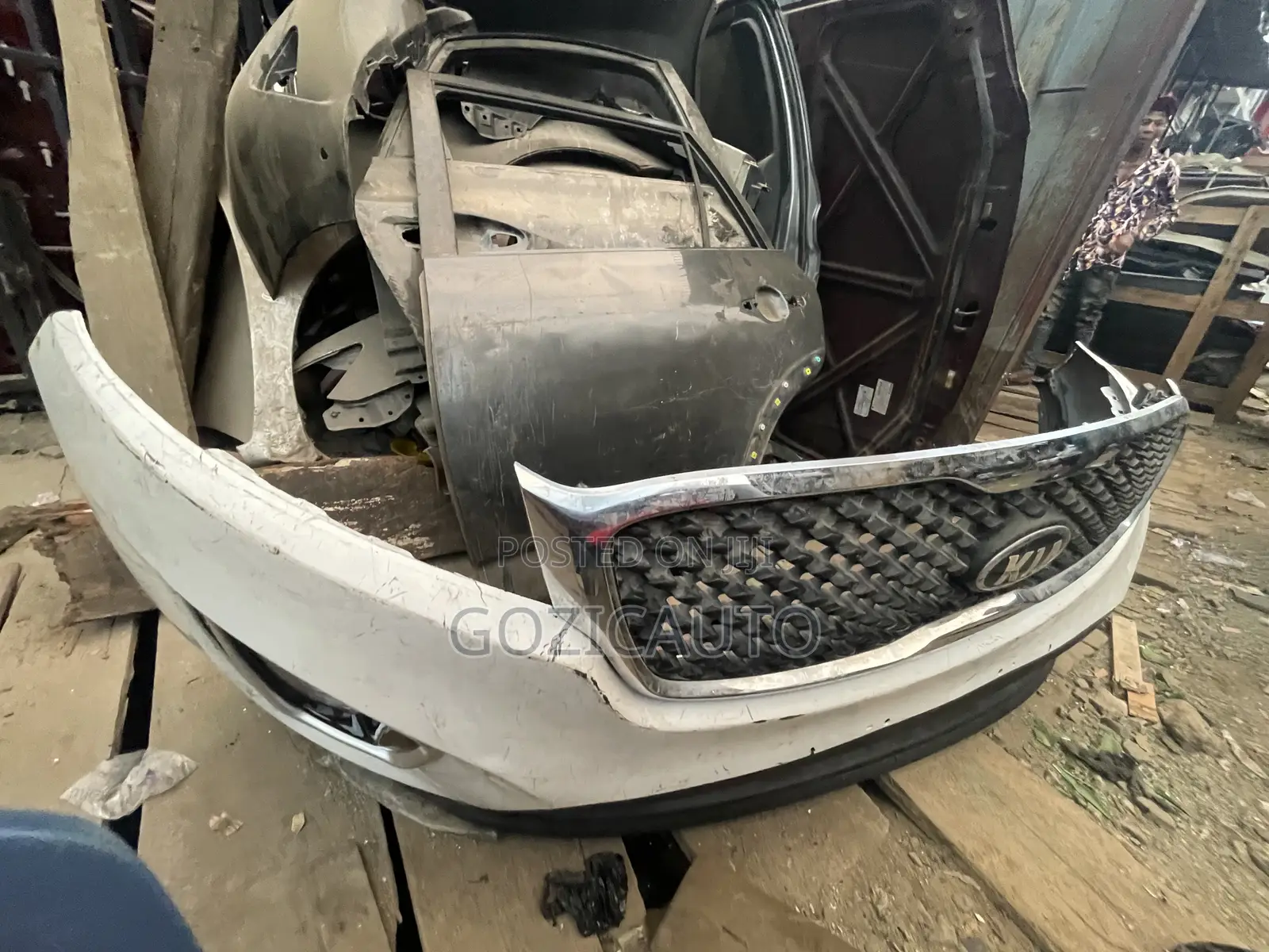 Replacement Front Bumper Complete Kia Sorento 2016 2018