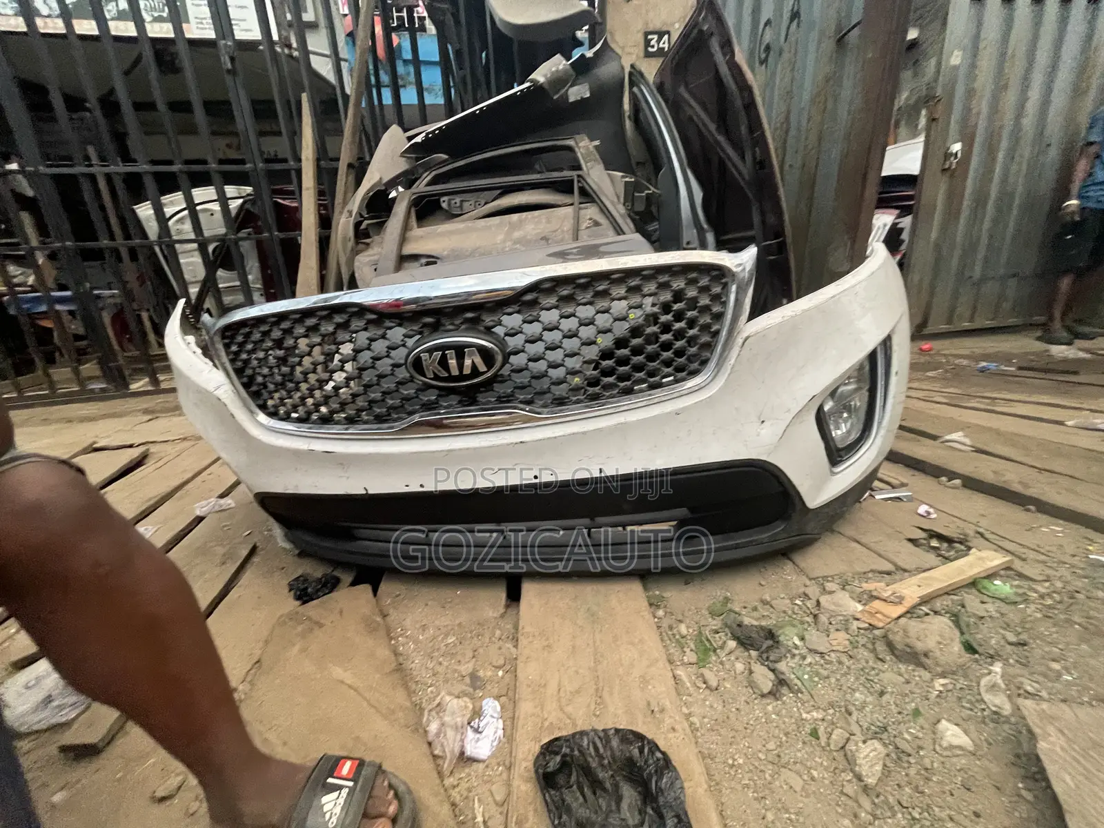 Replacement Front Bumper Complete Kia Sorento 2016 2018