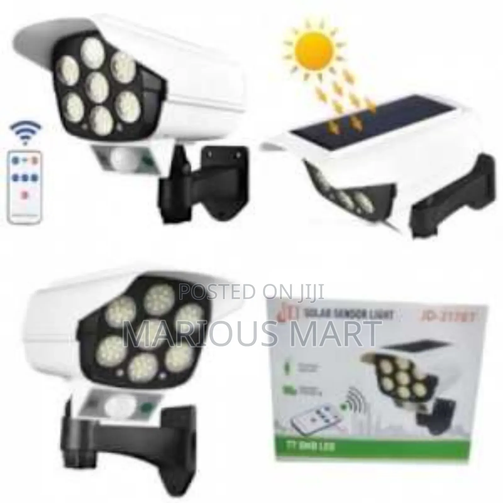 Solar Security Sensor Light