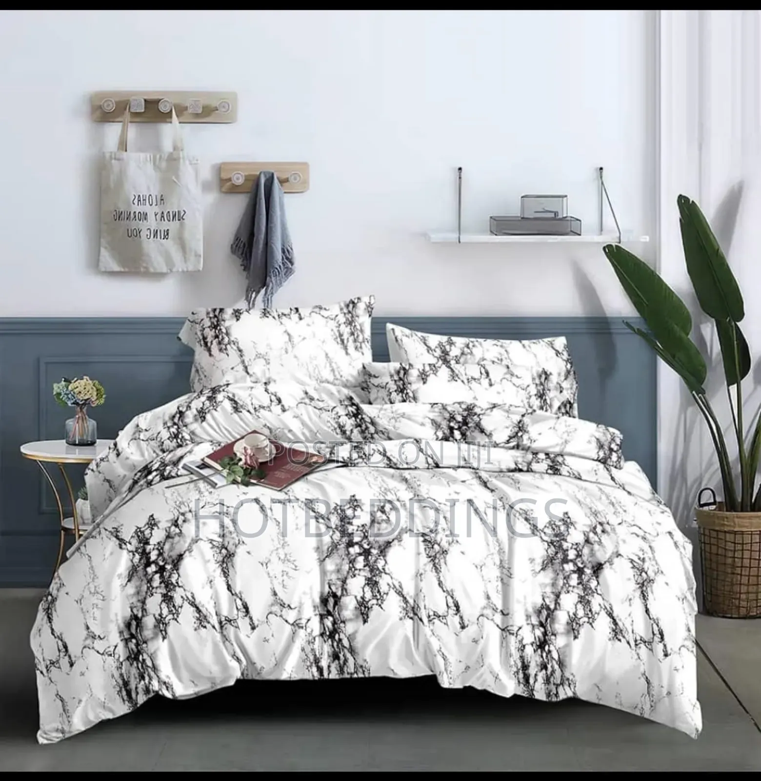 Durable Duvet,Bedsheet With 4 Pillowcases