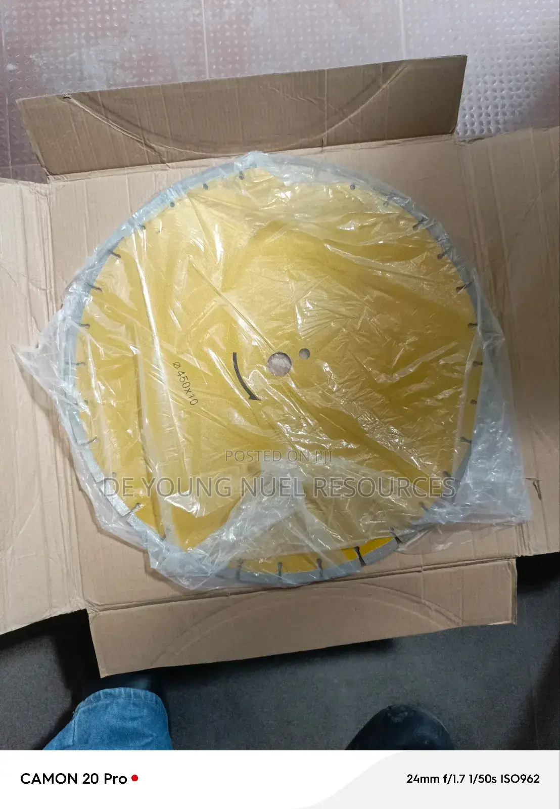 Original Asphalt Cutting Disc 450mm 18"