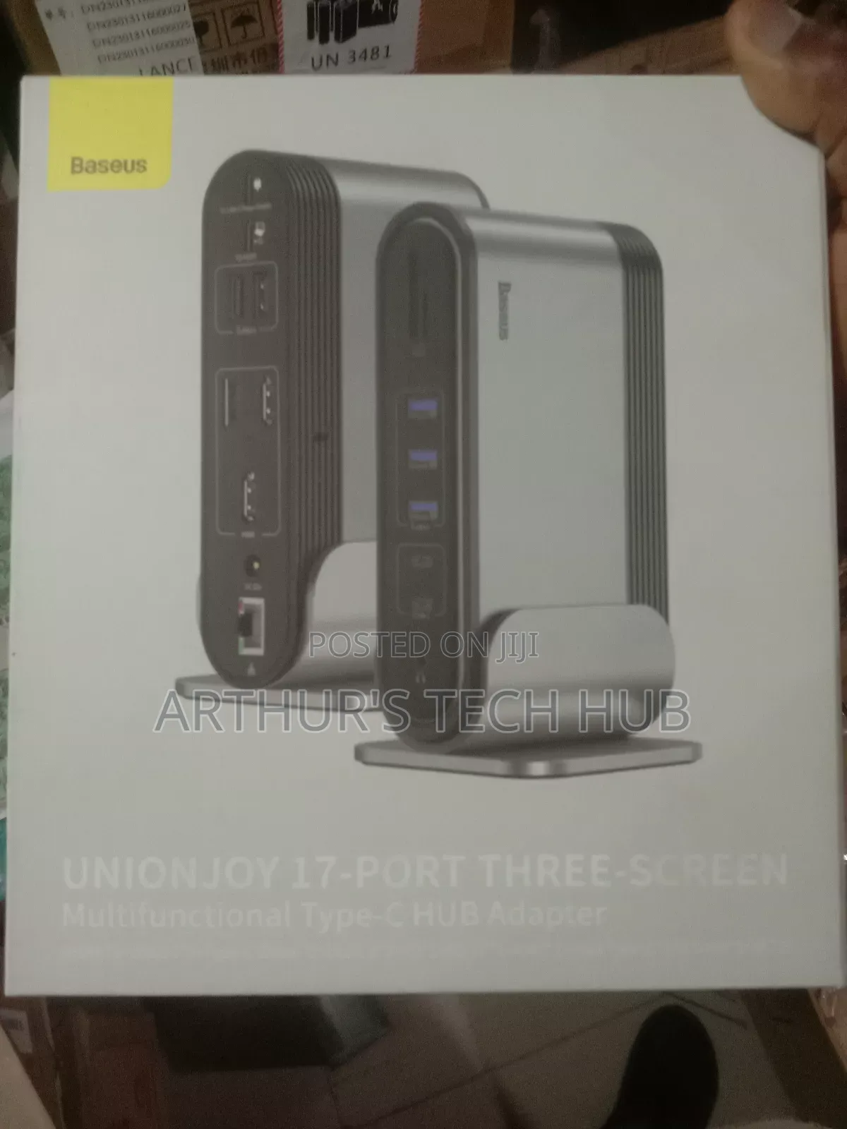 Baseus Union Joy 17-Port Type C Hub Adapter Docking Station