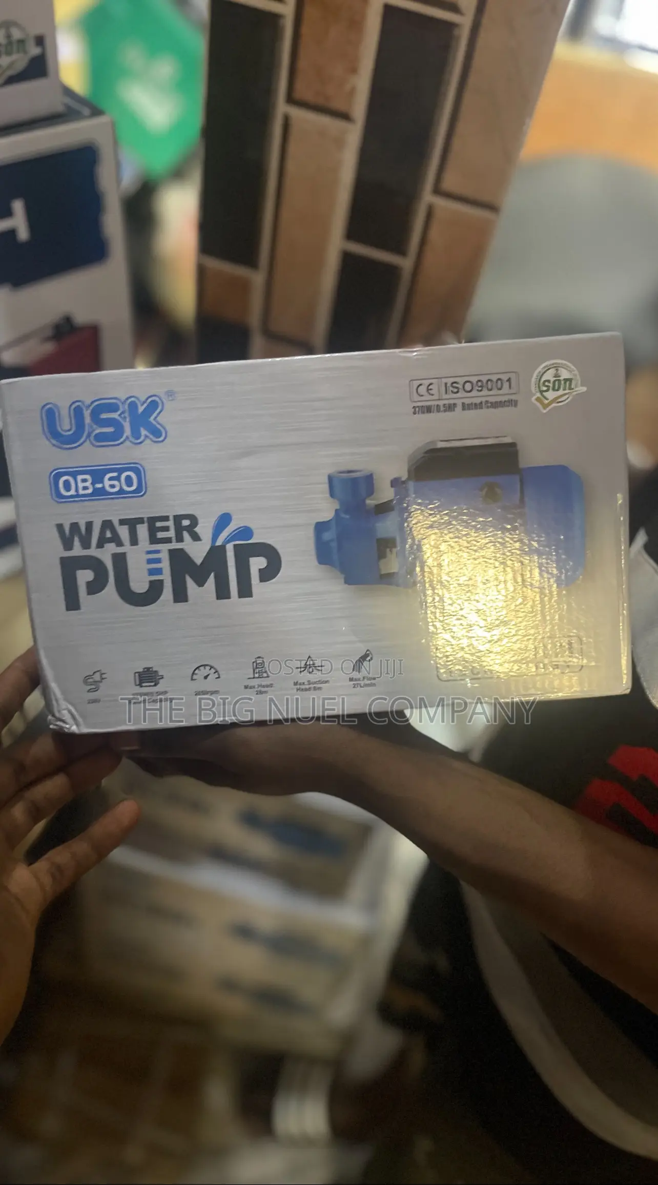 Original Surface Water Pump Machine U. S. K Italian 0.5hp