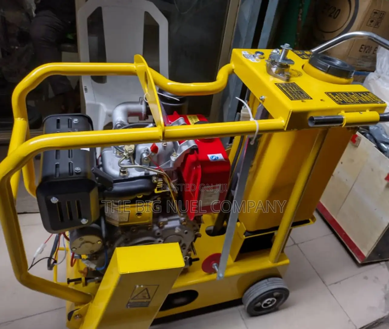 Asphalt Cutting Machine Key and Manual Starter